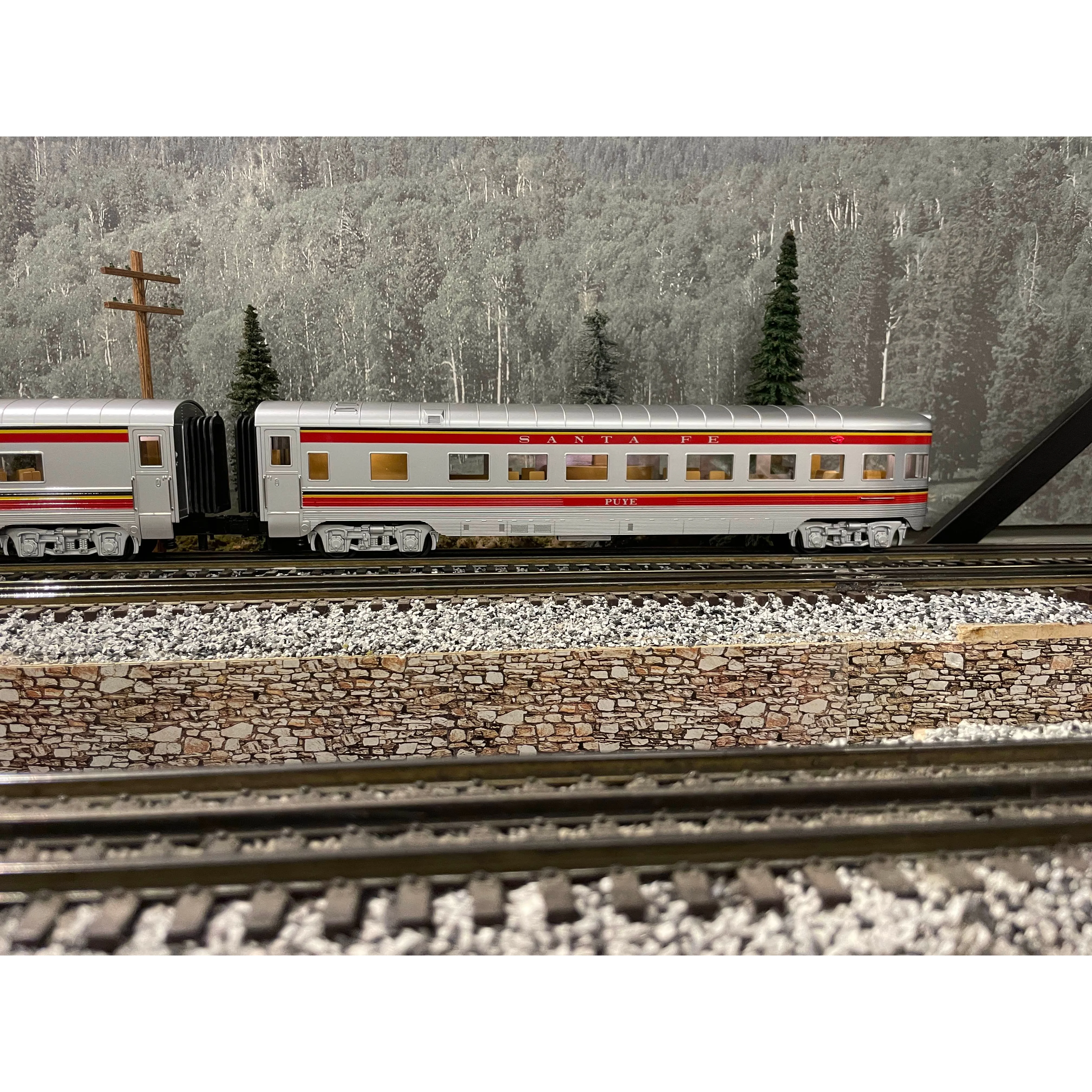 MTH Railking Scale Santa Fe F3 Set *PLEASE READ* — photo 7