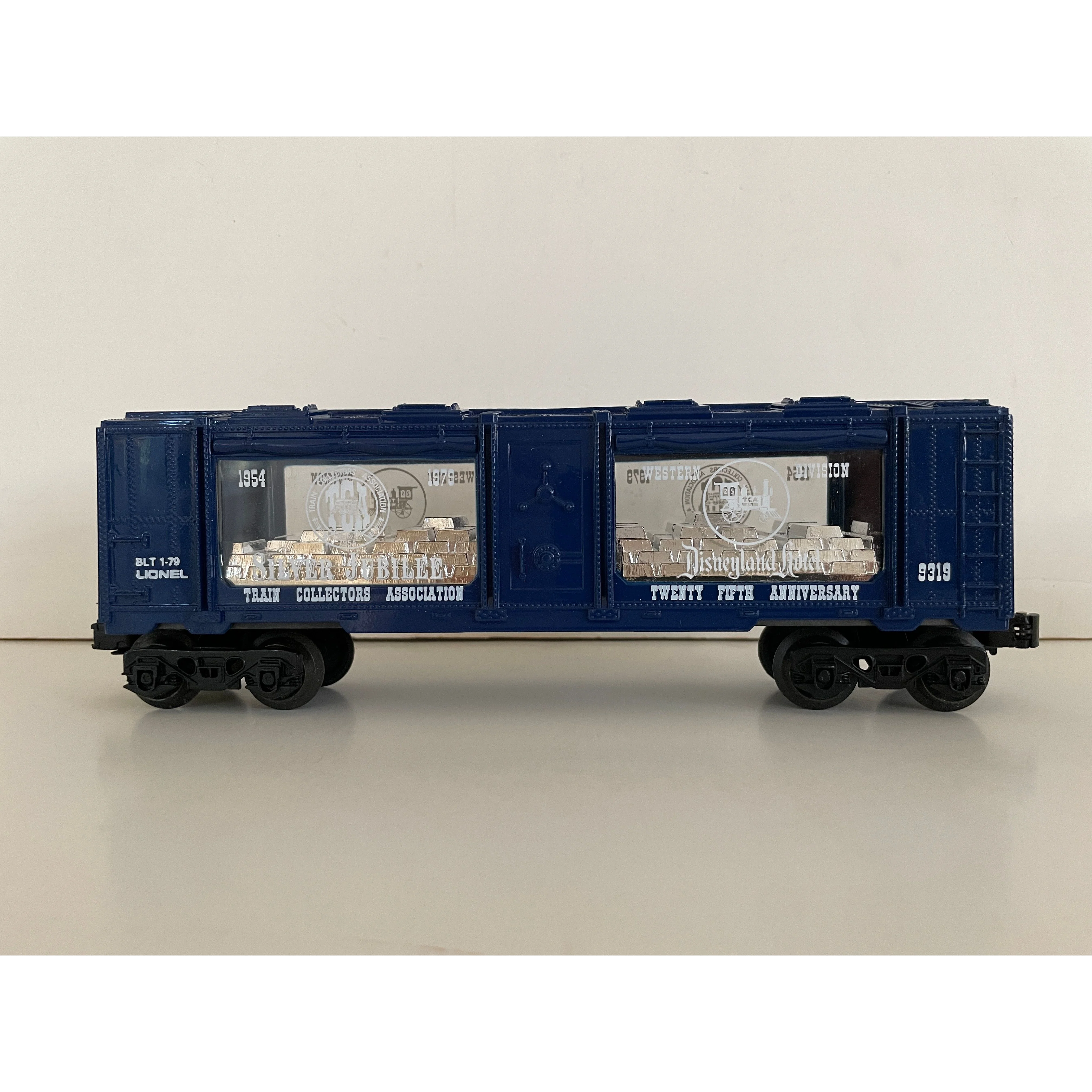 1979 TCA Convention Silver Jubilee Bullion Car by Lionel