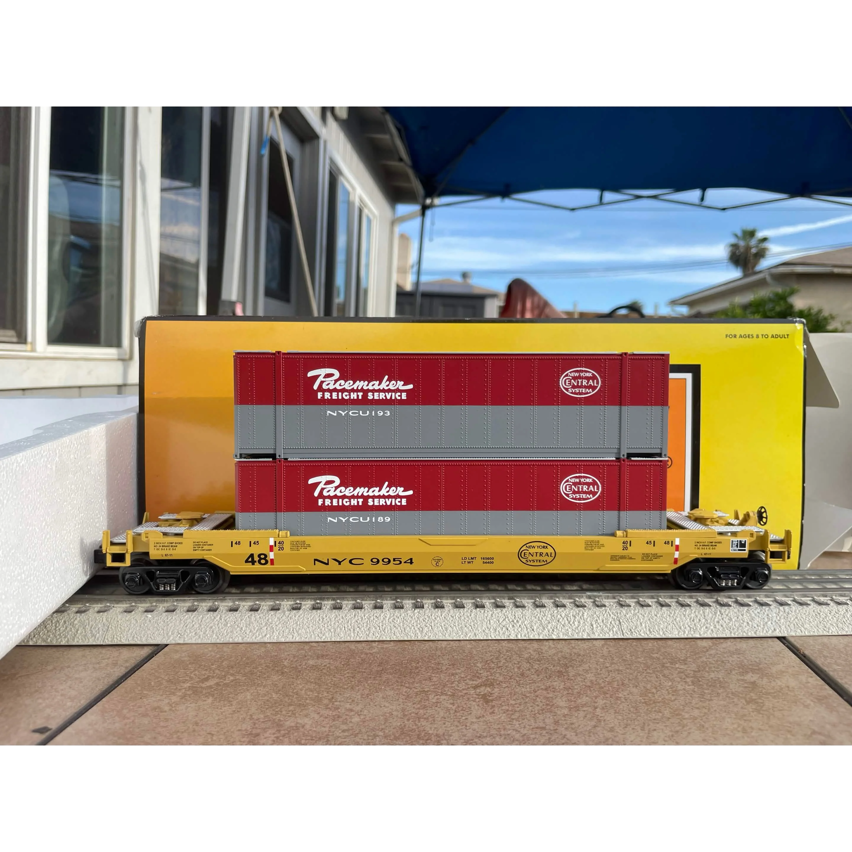 3 MTH Railking Husky Stack Cars - Image 3