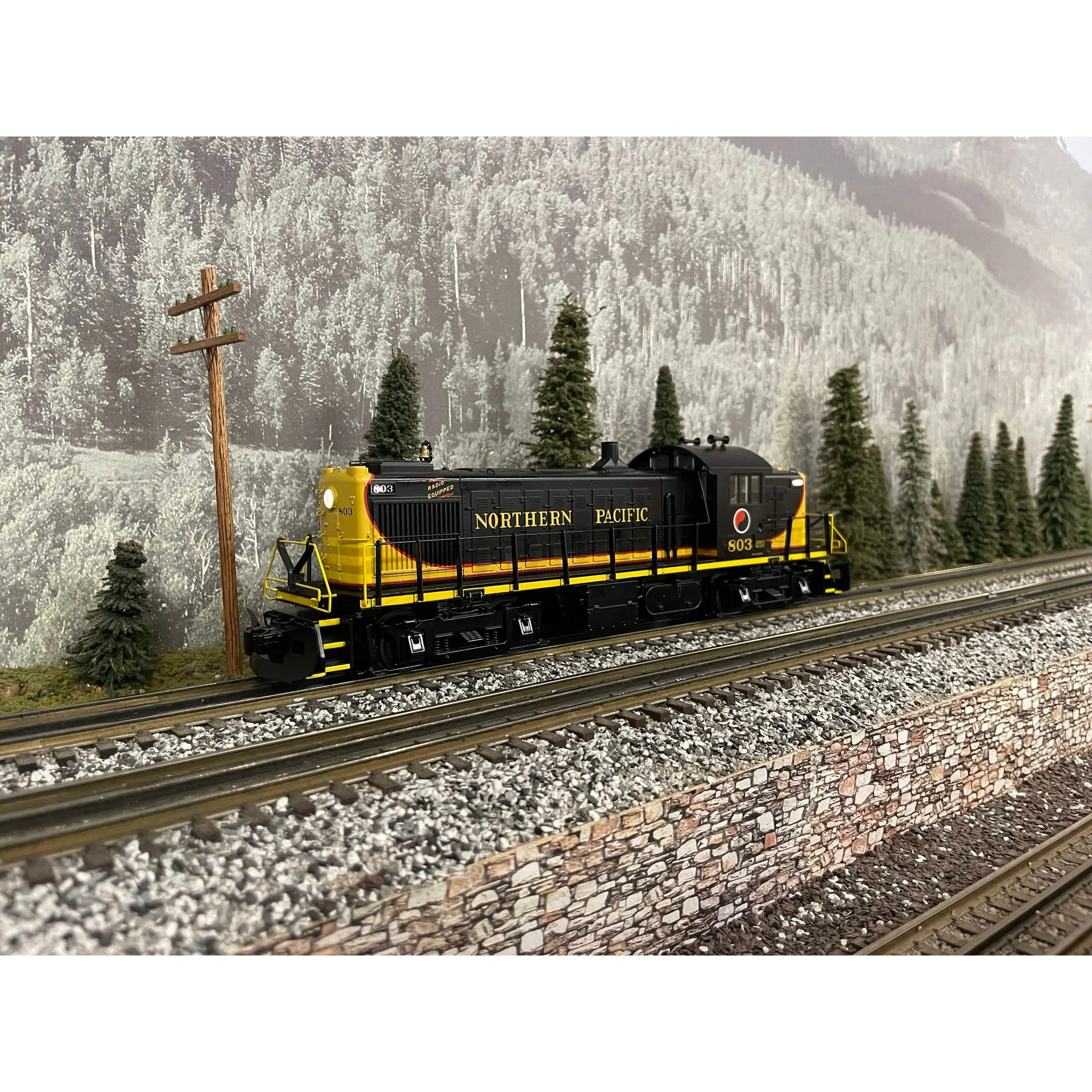 MTH Railking Scale Northern Pacific RS-1 30-20083-1 PLEASE READ