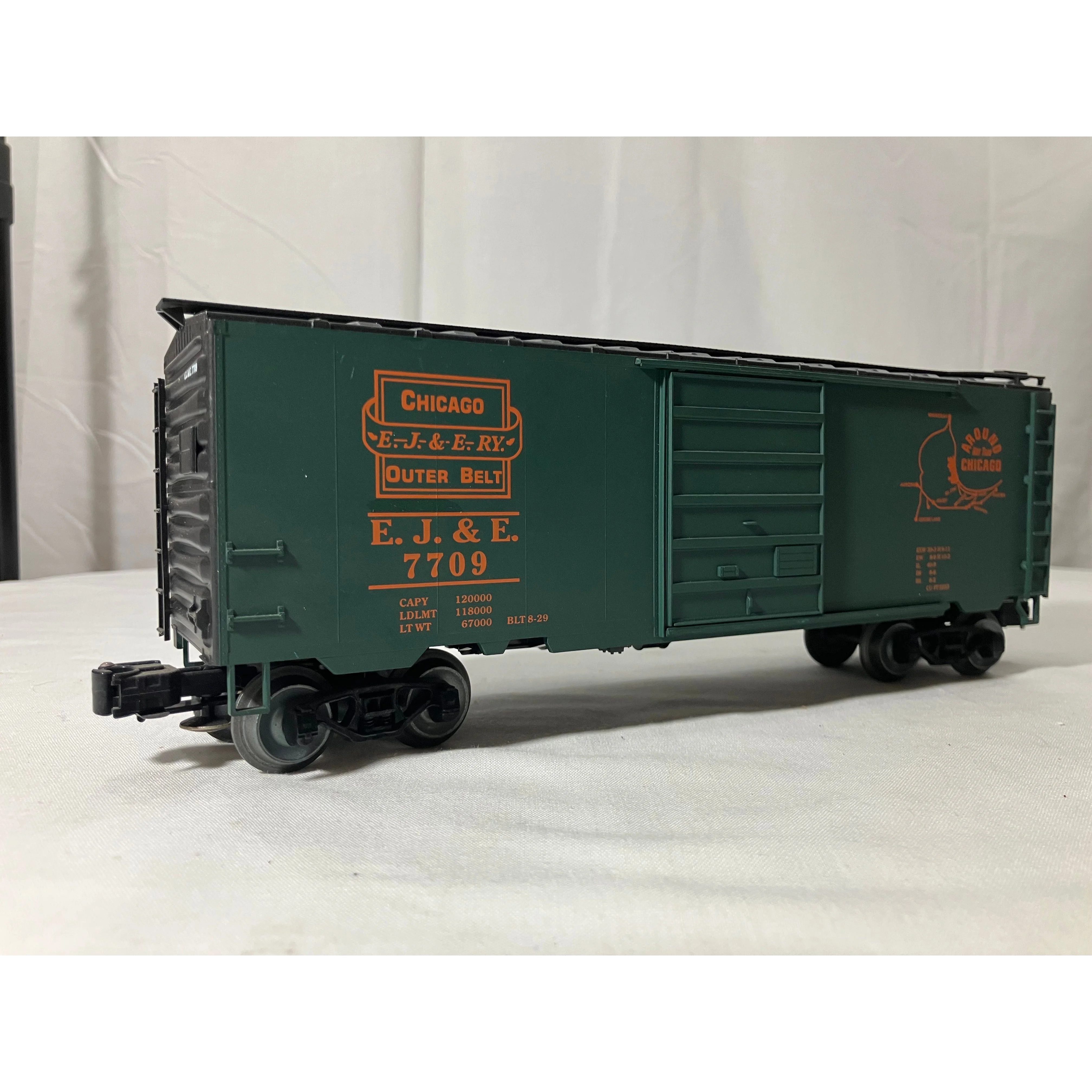 Weaver O scale 3-rail EJ&E PS-1 40’ boxcar road #7709