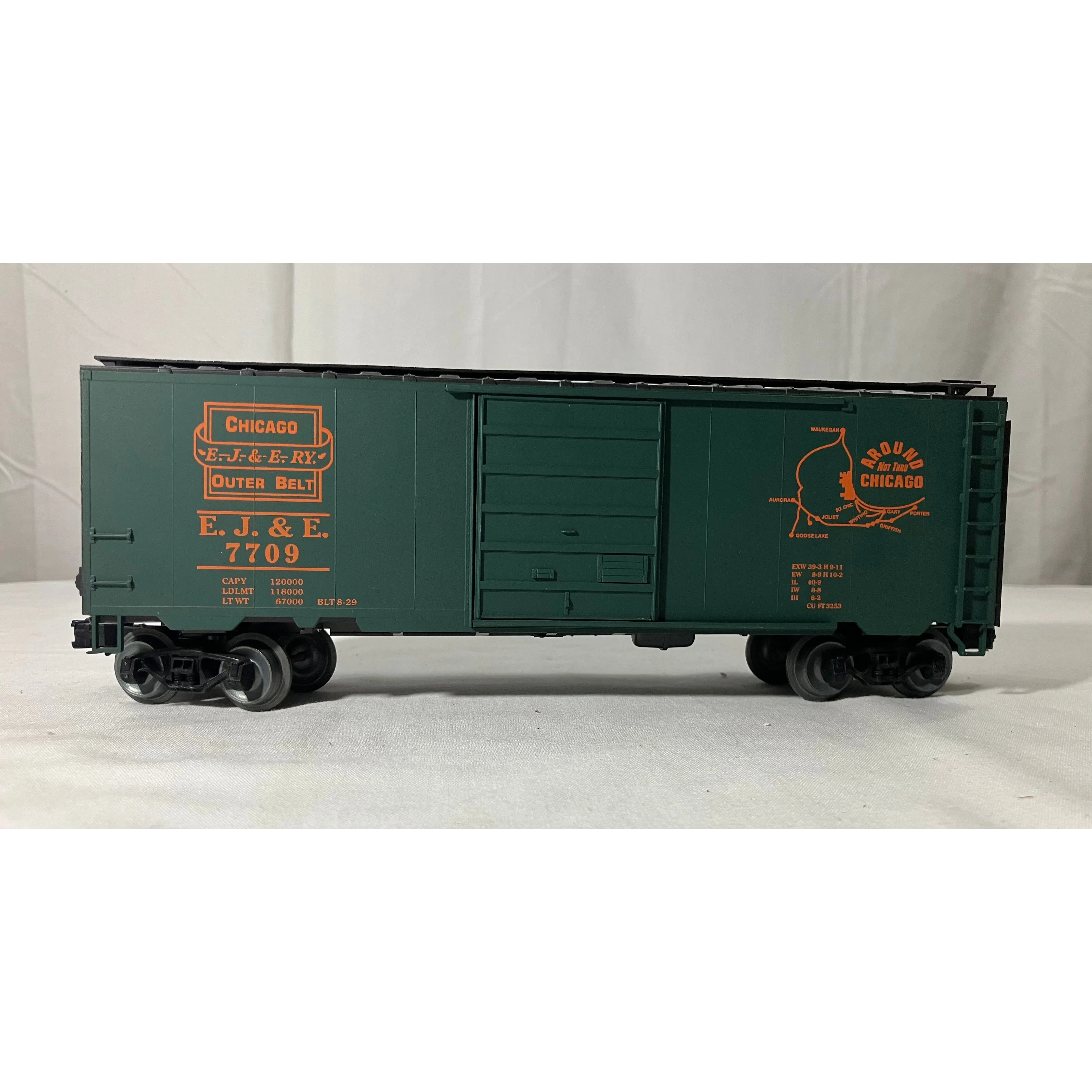 Weaver O scale 3-rail EJ&E PS-1 40’ boxcar road #7709 — photo 3