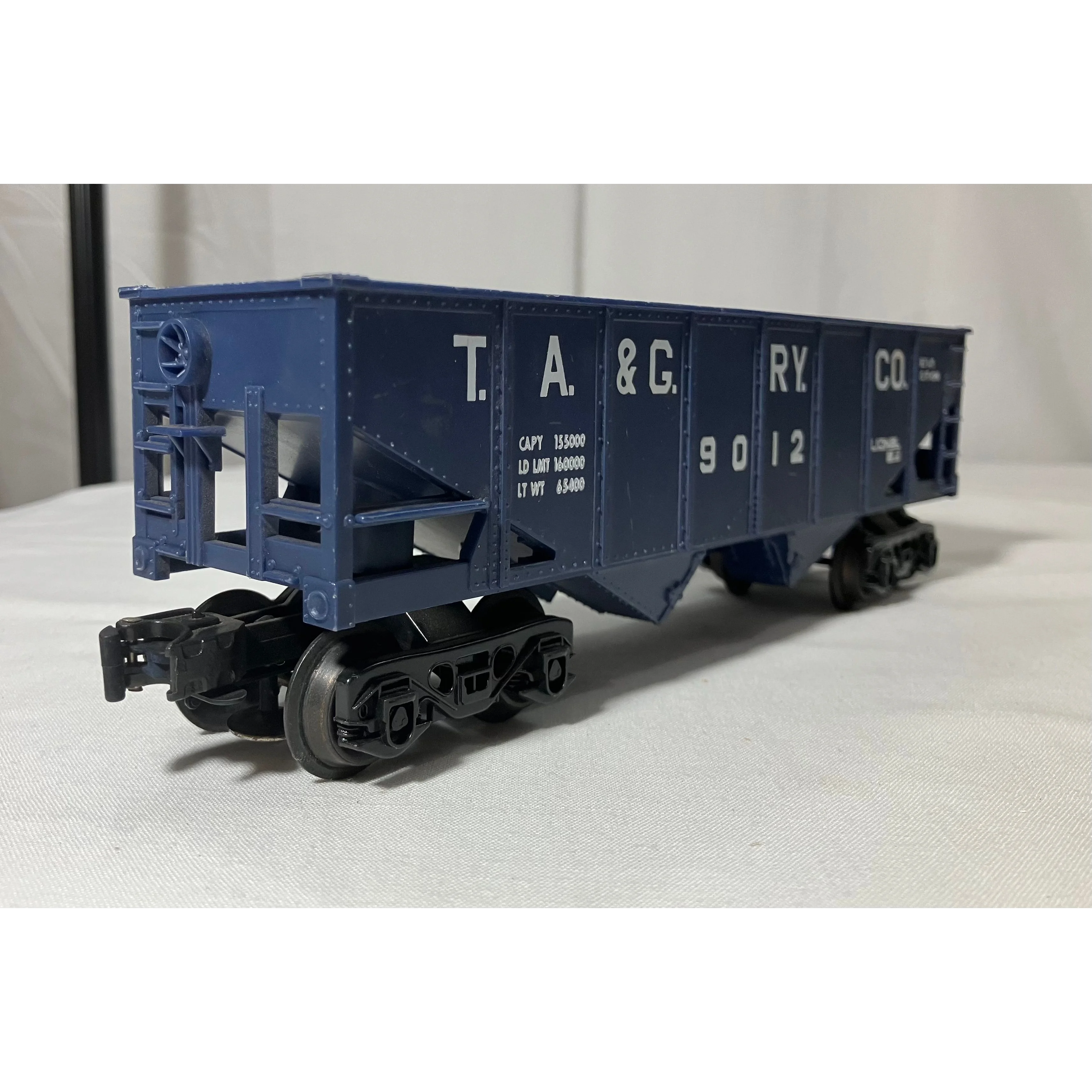 Lionel O scale 3-rail TA&G Railway Hopper road #9012 — photo 2