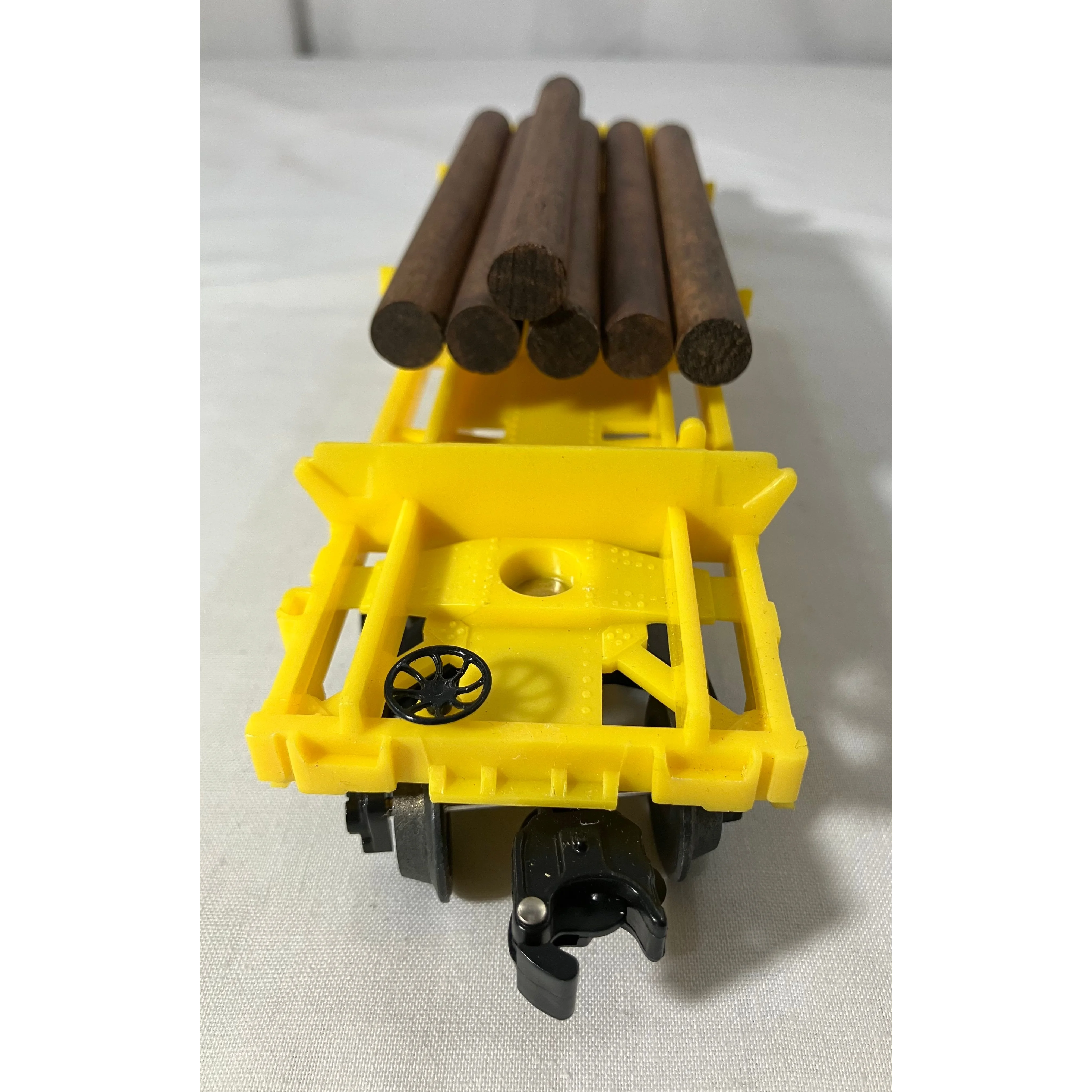 Lionel 6-16621 O scale 3-rail Alaska Railroad log dump car — photo 9
