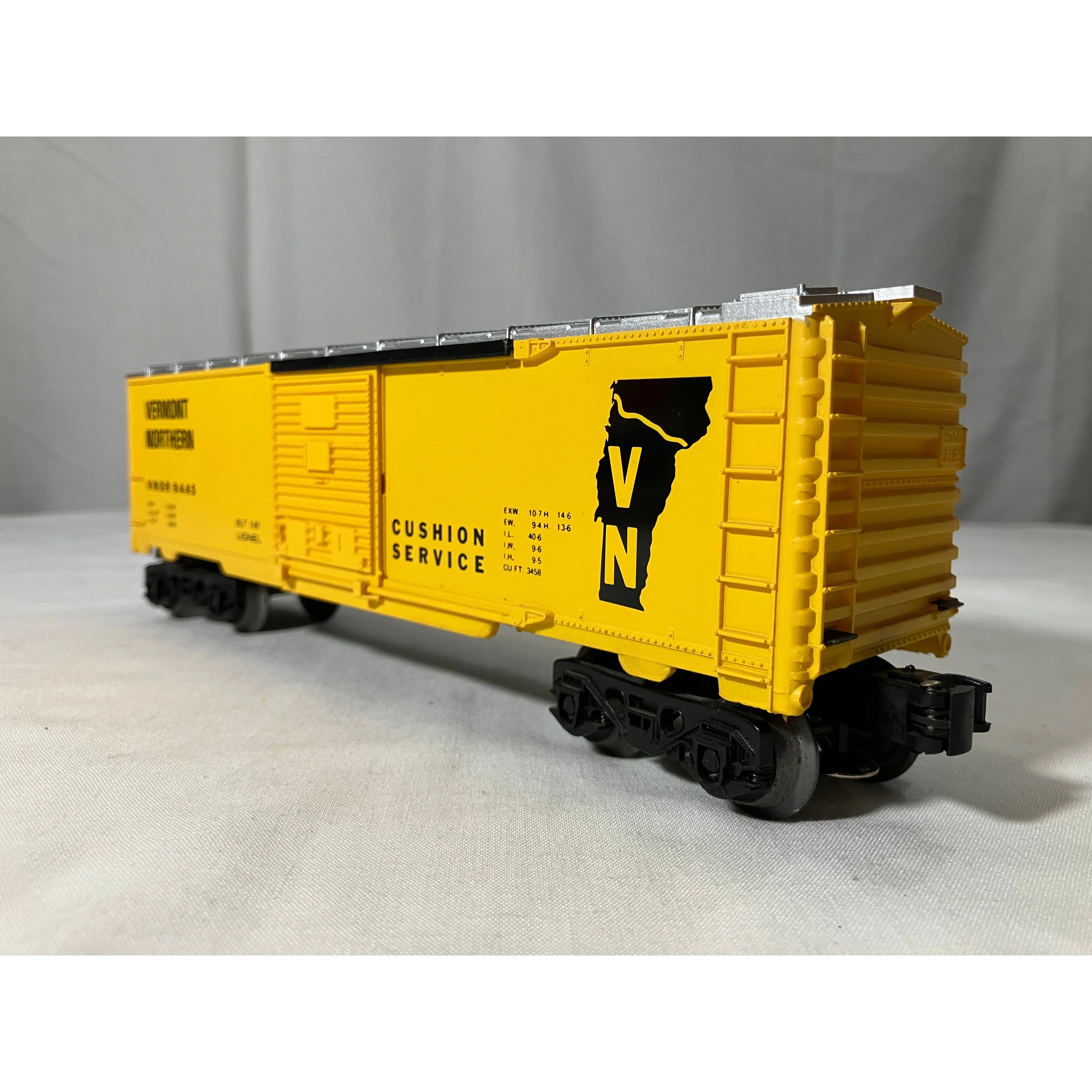 Lionel 6-9445 O scale 3-rail Vermont Northern boxcar — photo 2