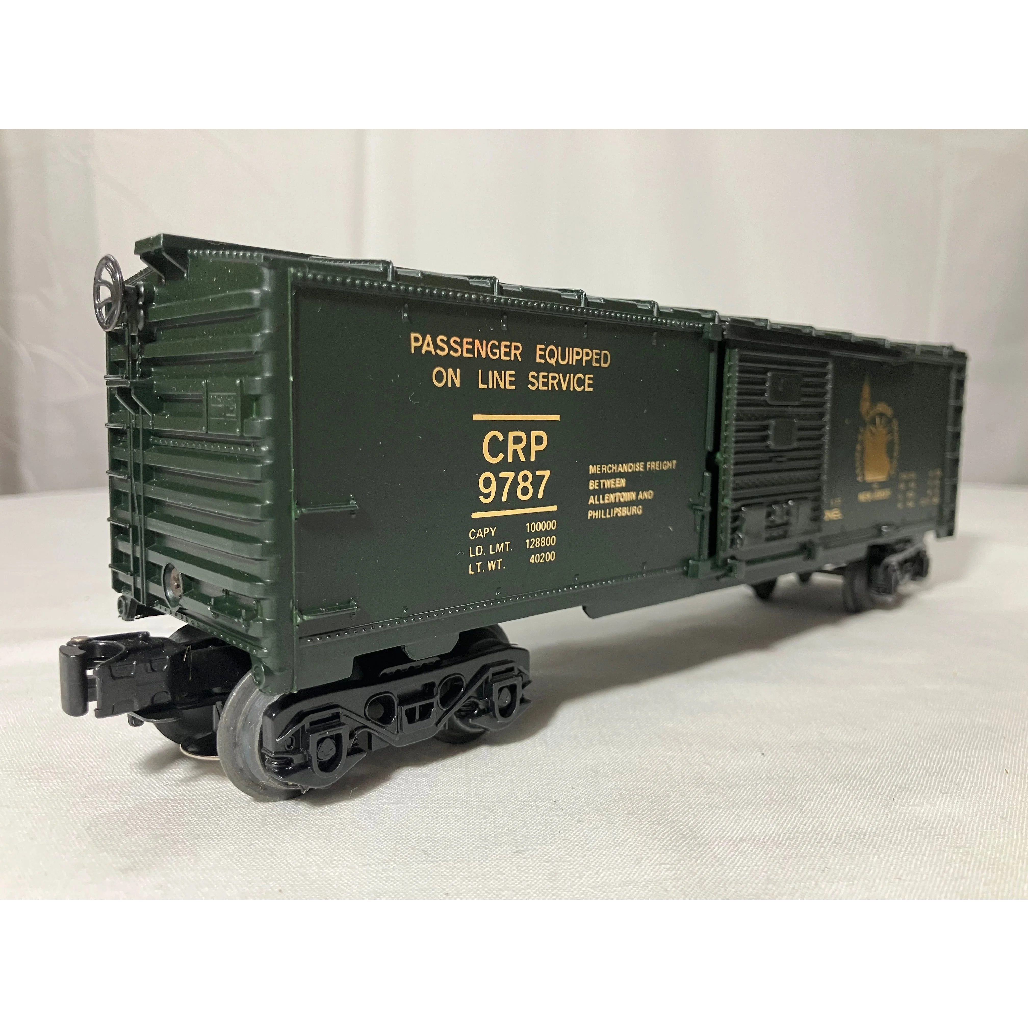 Lionel 6-9787 O scale 3-rail Jersey Central boxcar