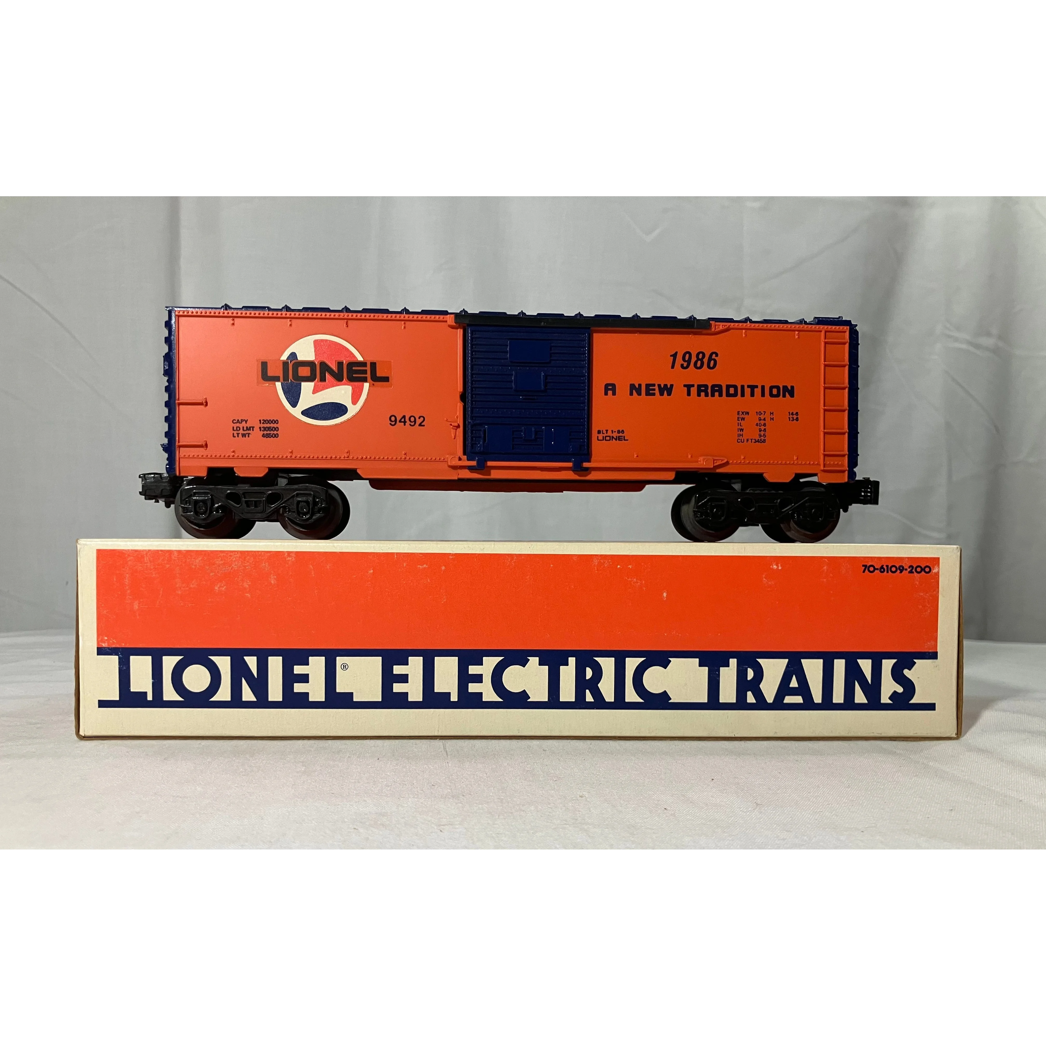 Lionel 6-9492 O scale 3-rail boxcar Lionel Lines — photo 3