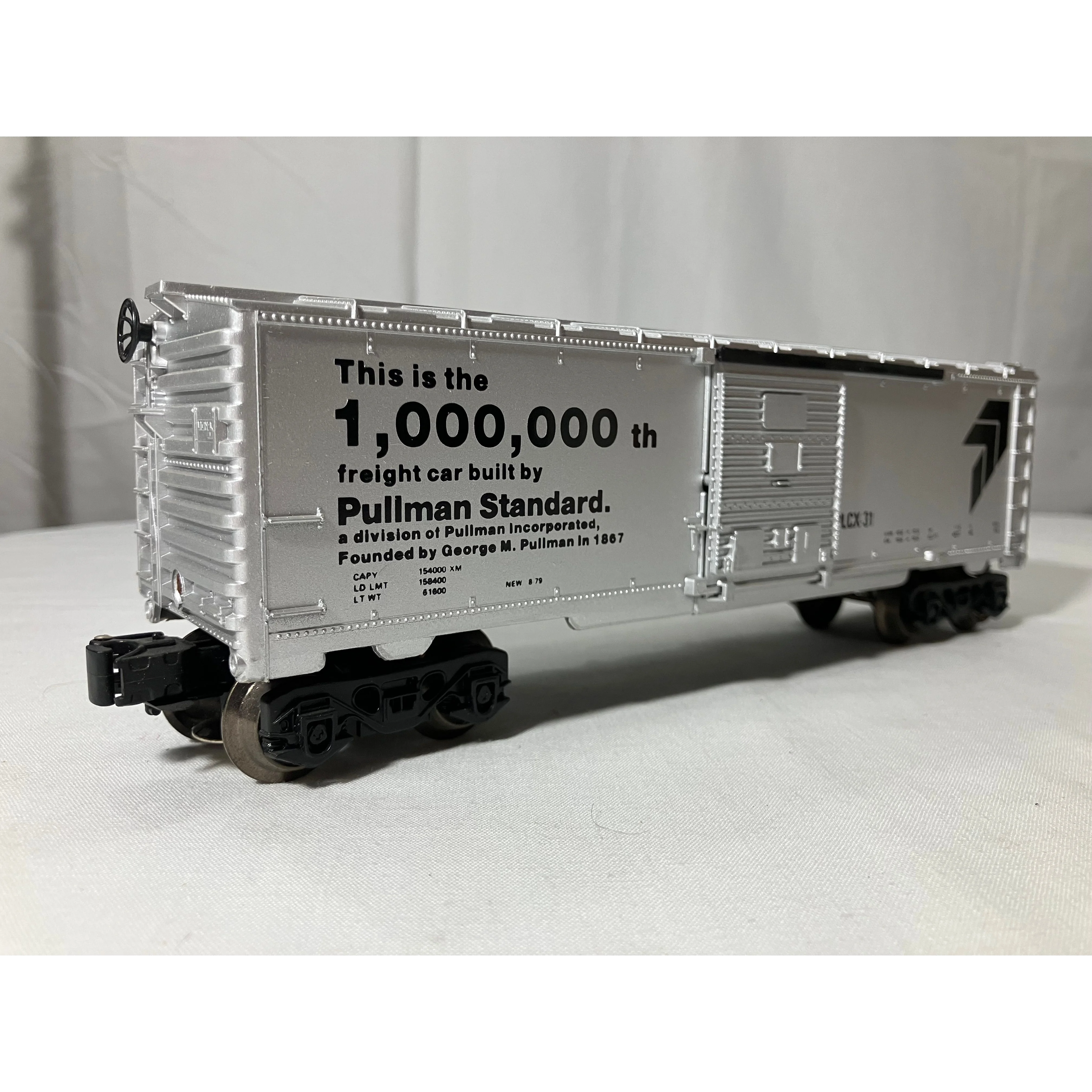 Lionel 6-9447 O scale 3-rail Pullman-Standard boxcar