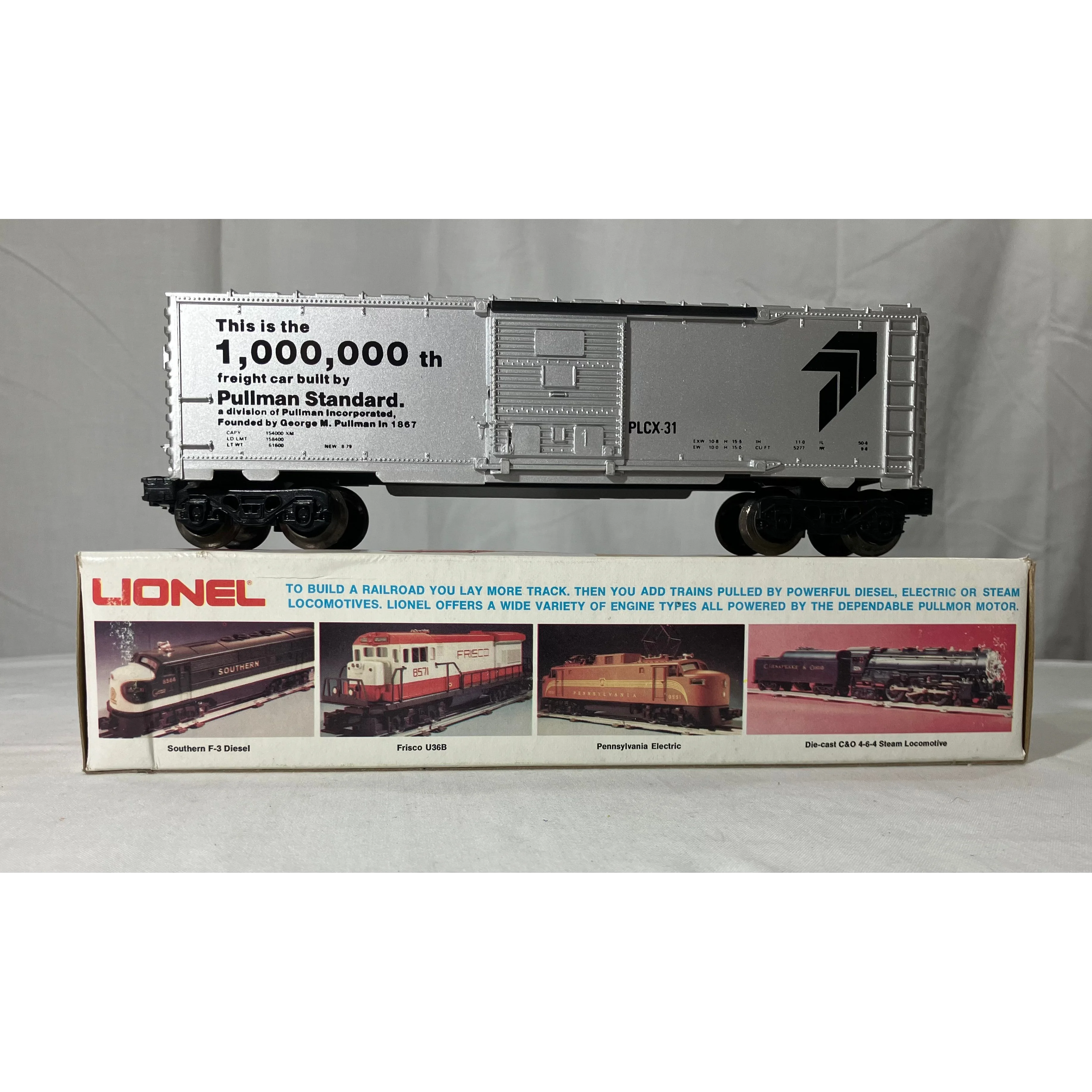 Lionel 6-9447 O scale 3-rail Pullman-Standard boxcar — photo 3