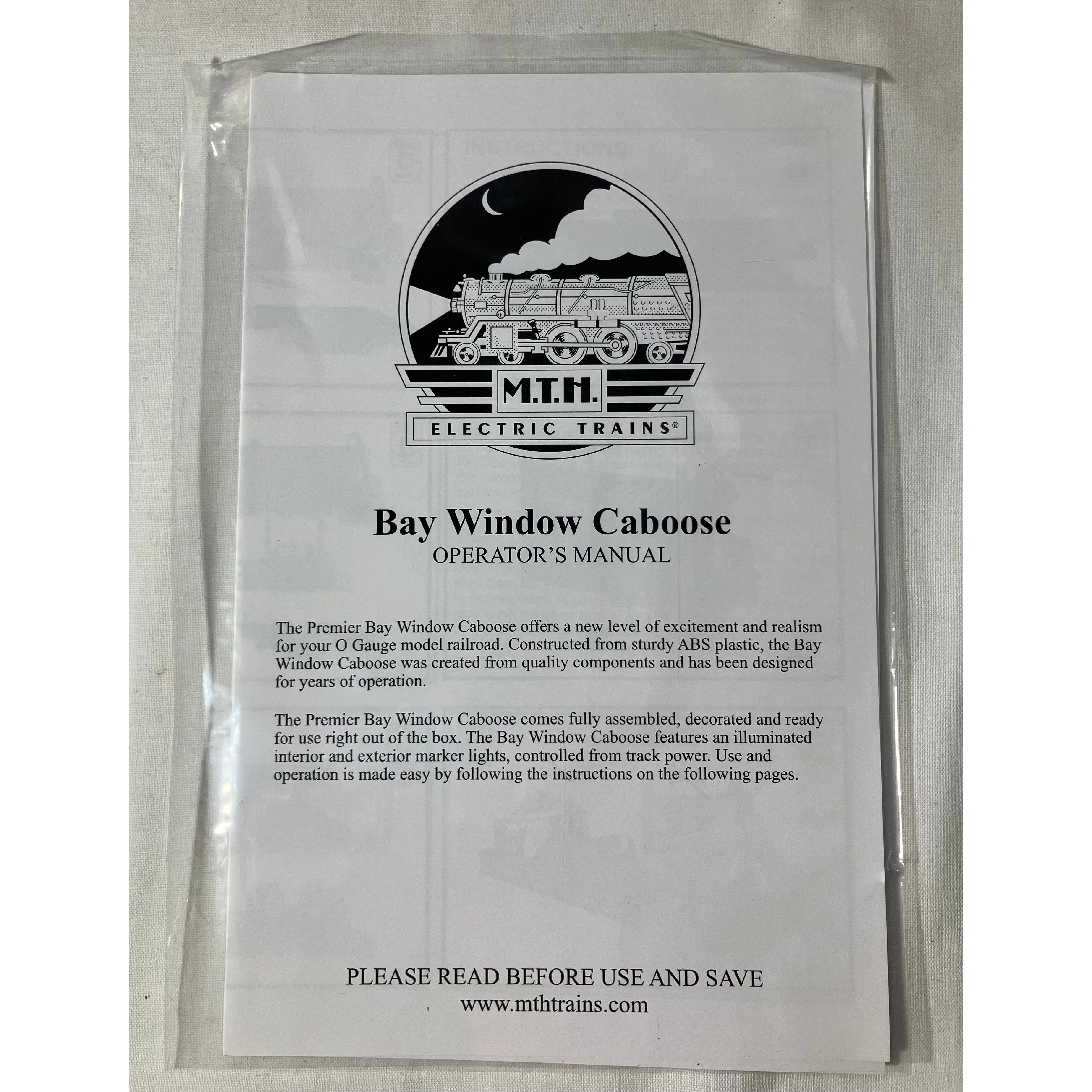 MTH Trains 20-91773 O scale 3-rail Indiana Harbor Belt Bay Window Caboose — photo 11