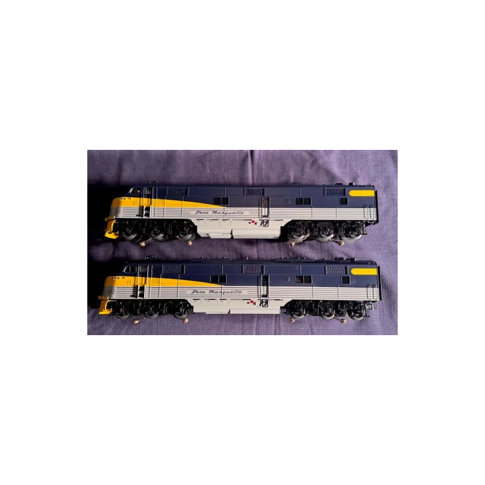 LIONEL PERE MARQUETTE E-7 DIESEL A-A SET 6-82779 #101, 6-82780 #102 (EXCELLENT C-7) — photo 3
