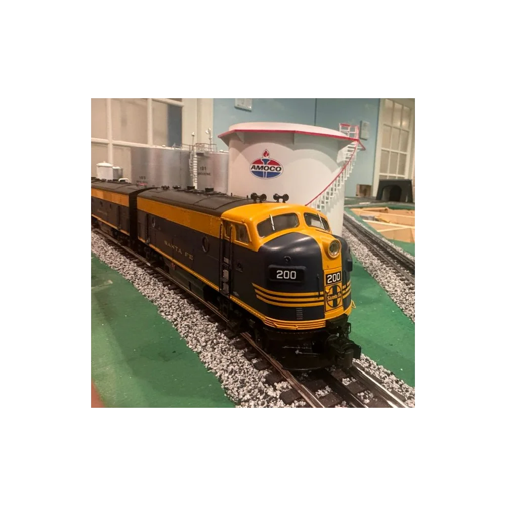 LIONEL 6-34635, 6-34638, 6-34639 SANTE FE CAT WHISKERS F3 ABBA DIESEL LOCOMOTIVES C-8 - Image 5