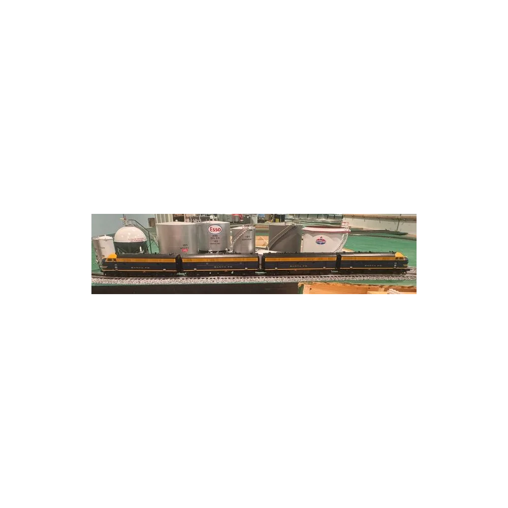 LIONEL 6-34635, 6-34638, 6-34639 SANTE FE CAT WHISKERS F3 ABBA DIESEL LOCOMOTIVES C-8 - Image 2