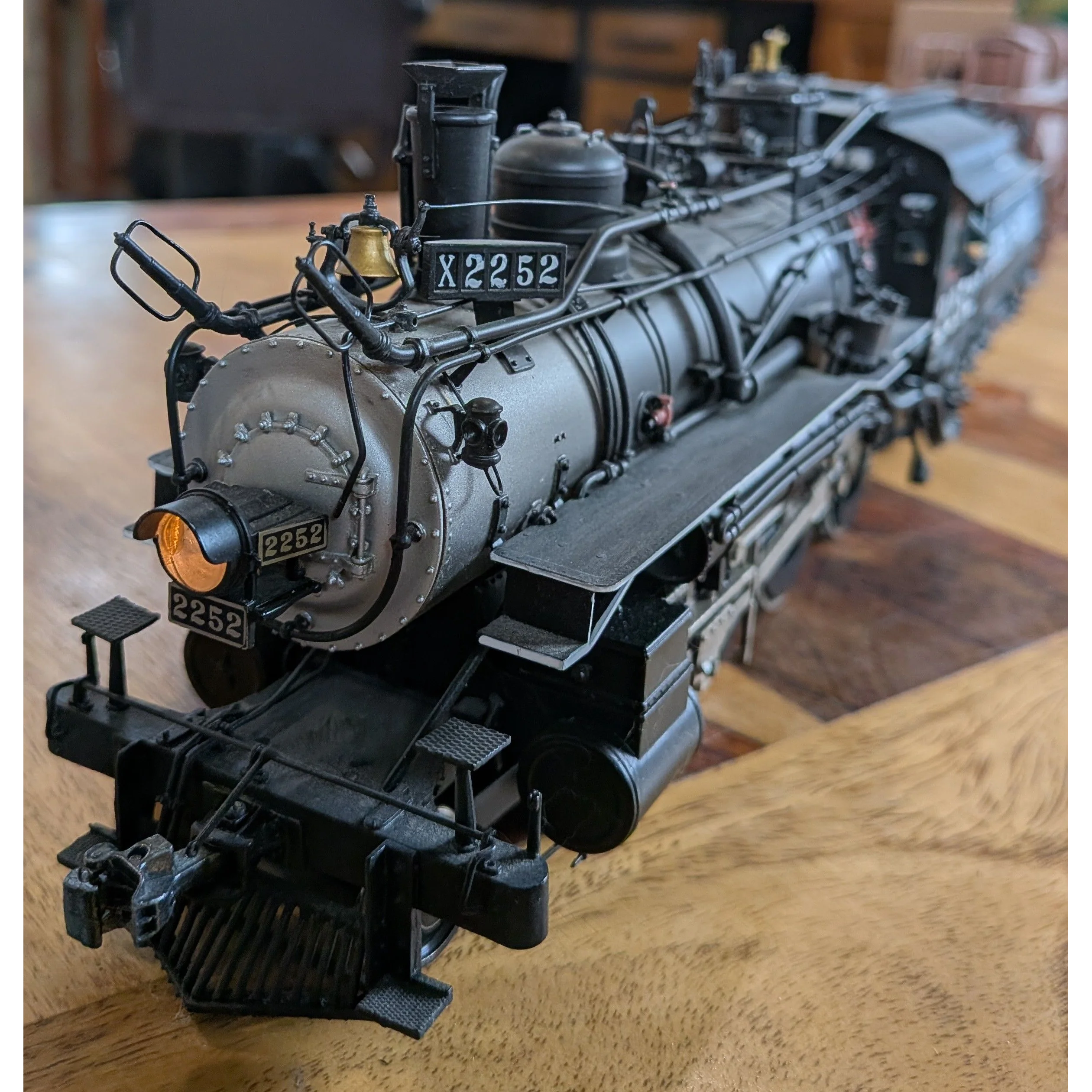Southern Pacific T-1 fire train with two cars