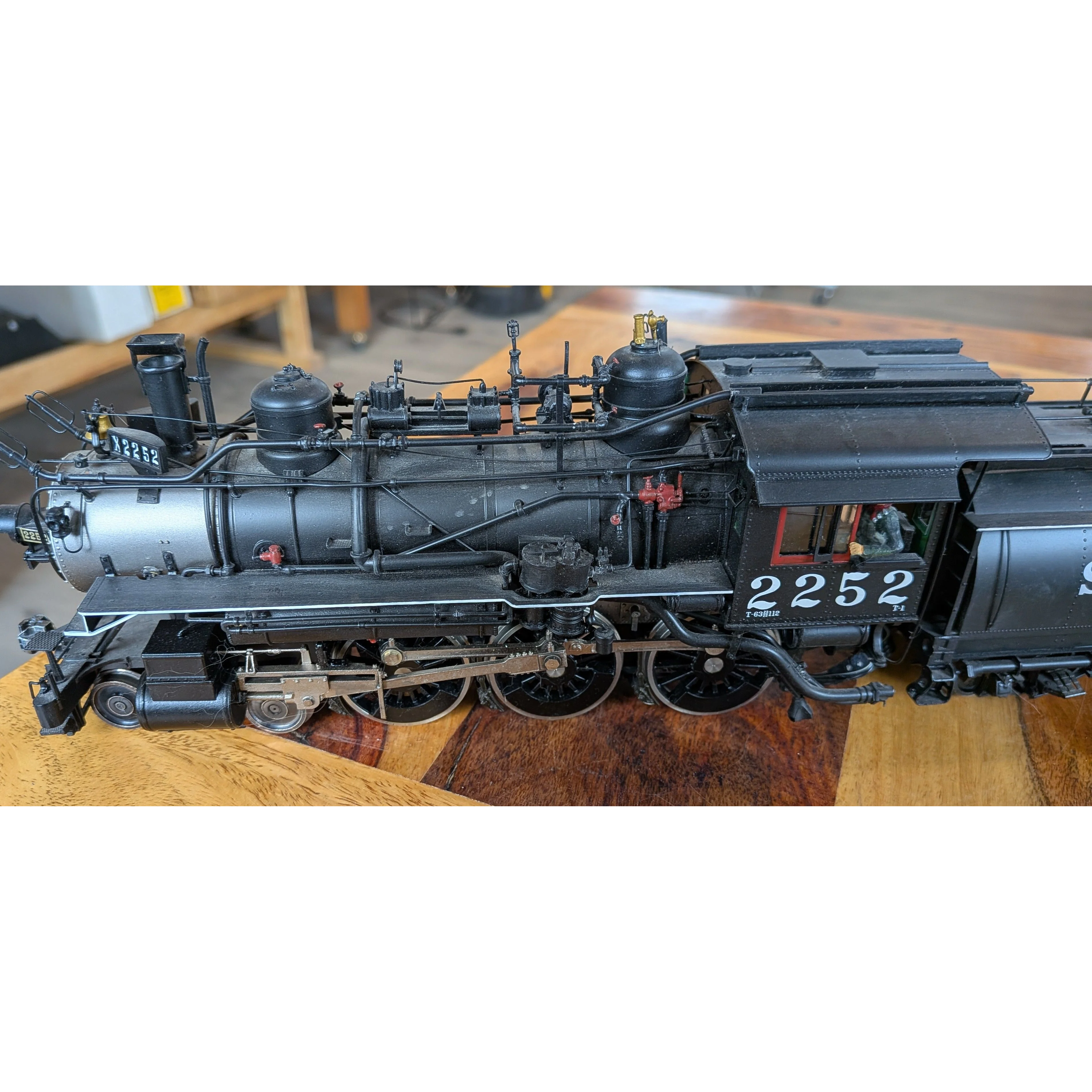 Southern Pacific T-1 fire train with two cars — photo 2
