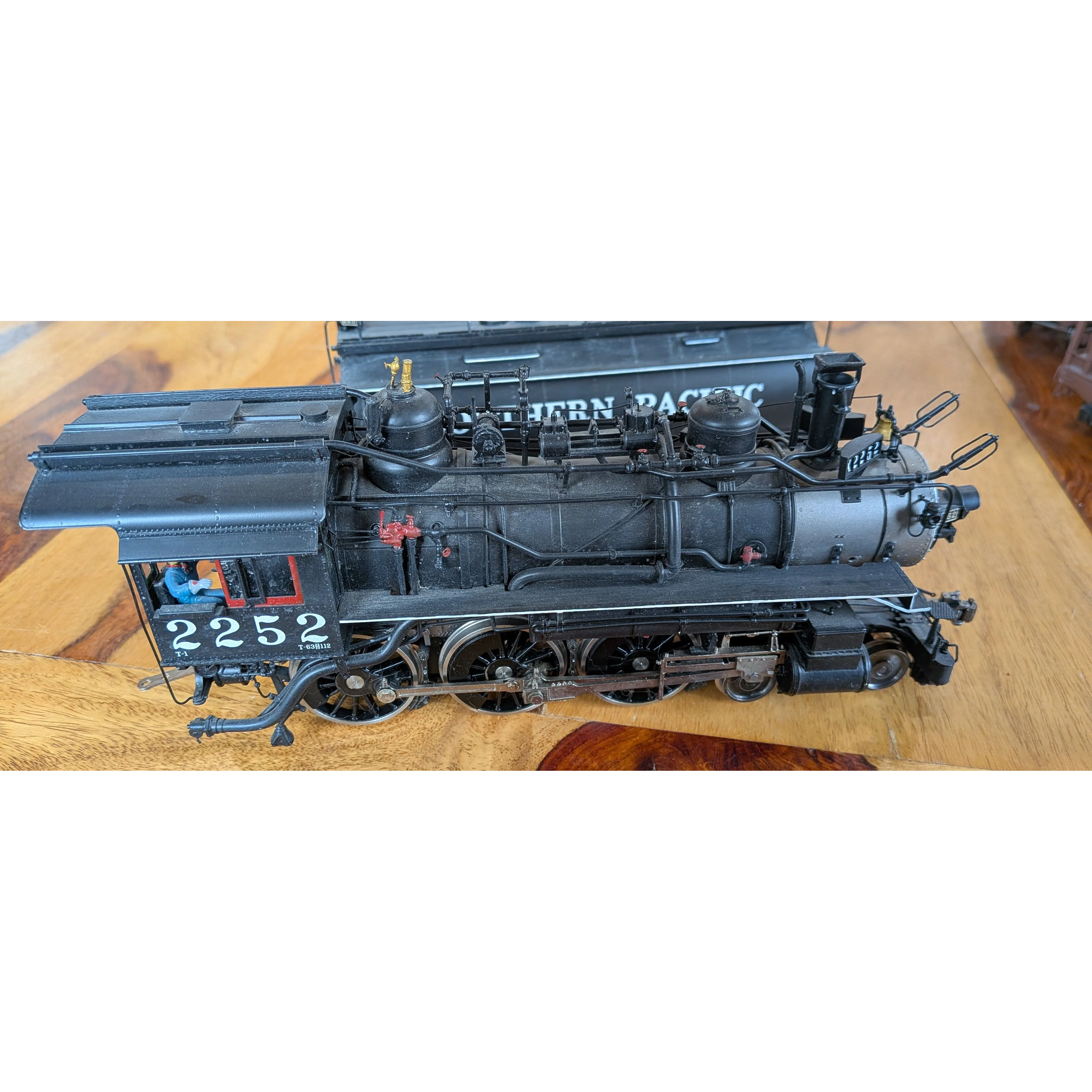 Southern Pacific T-1 fire train with two cars — photo 4