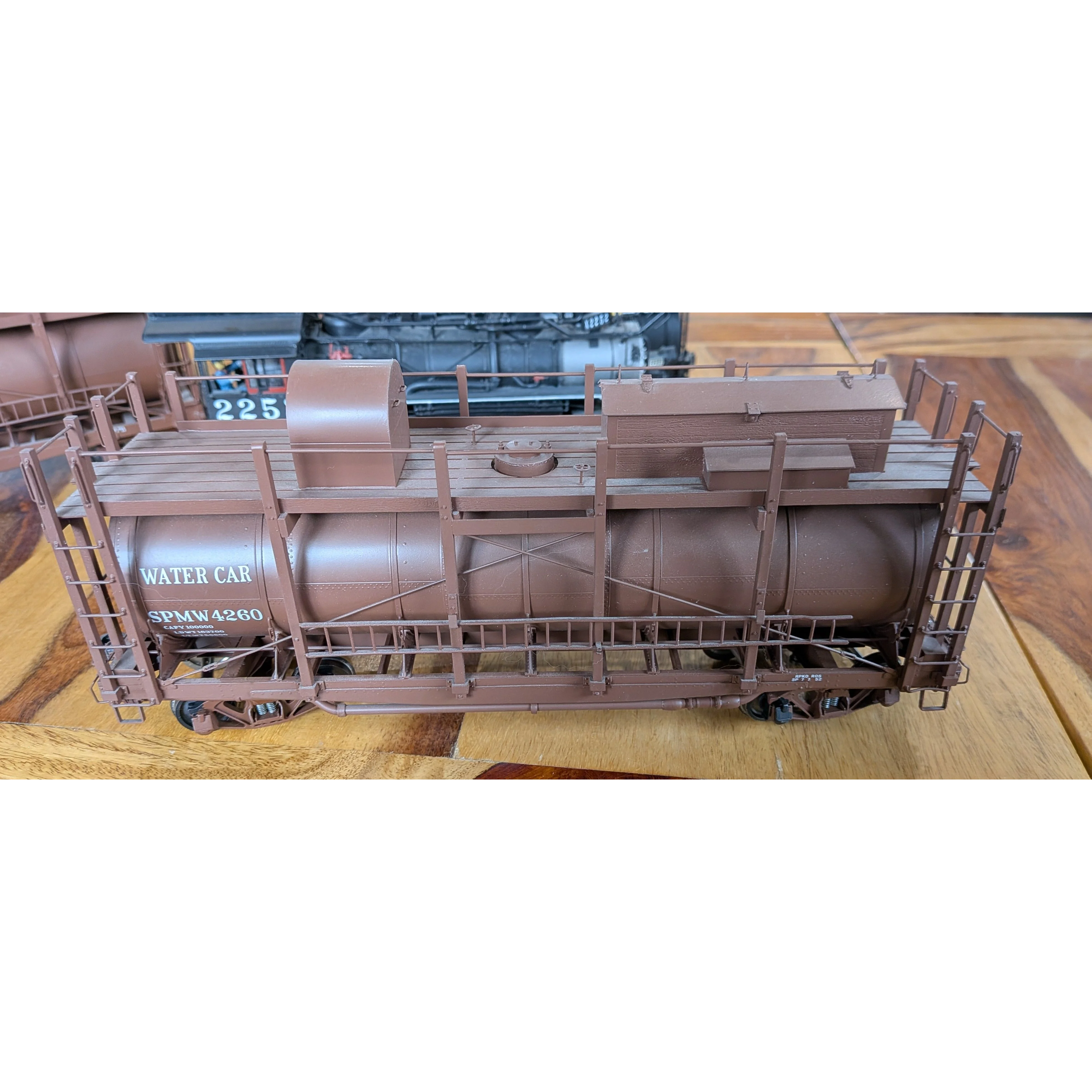 Southern Pacific T-1 fire train with two cars — photo 9