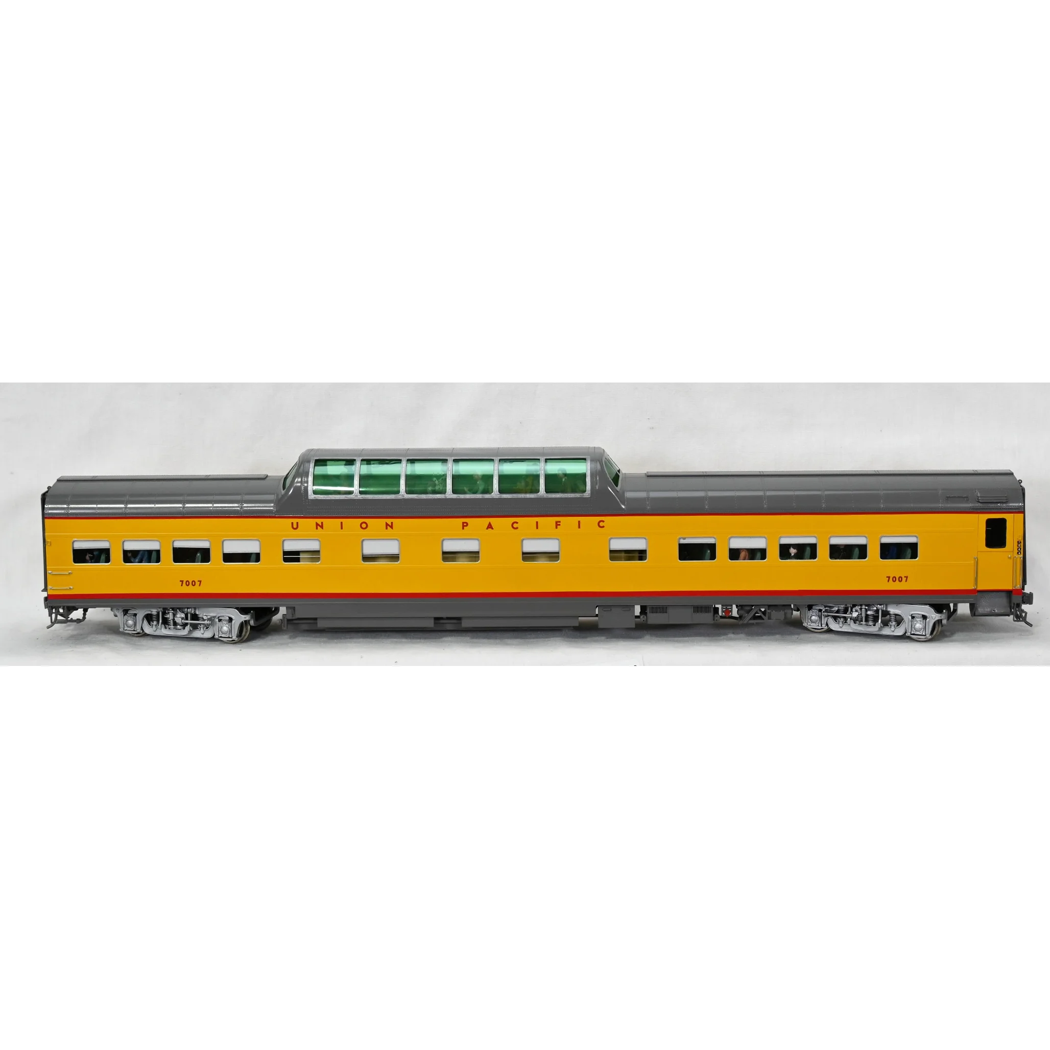 Wasatch Brass 2-Rail O Gauge Union Pacific 7000 Dome Coach Passenger Car F/P OB #7007 - Image 3
