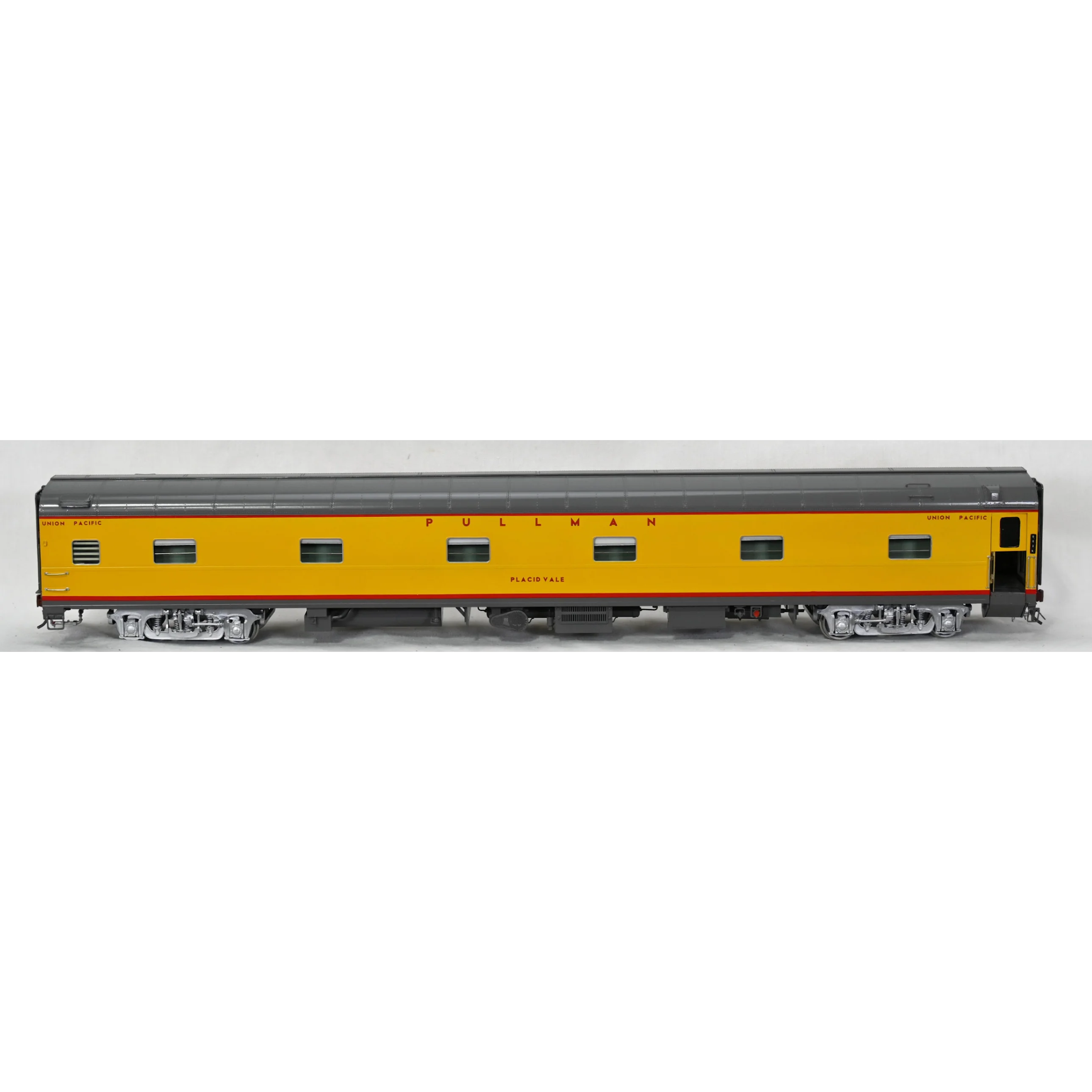 Wasatch O Scale Brass 2-Rail Union Pacific Placid Vale Sleeper Passenger F/P OB - Image 3