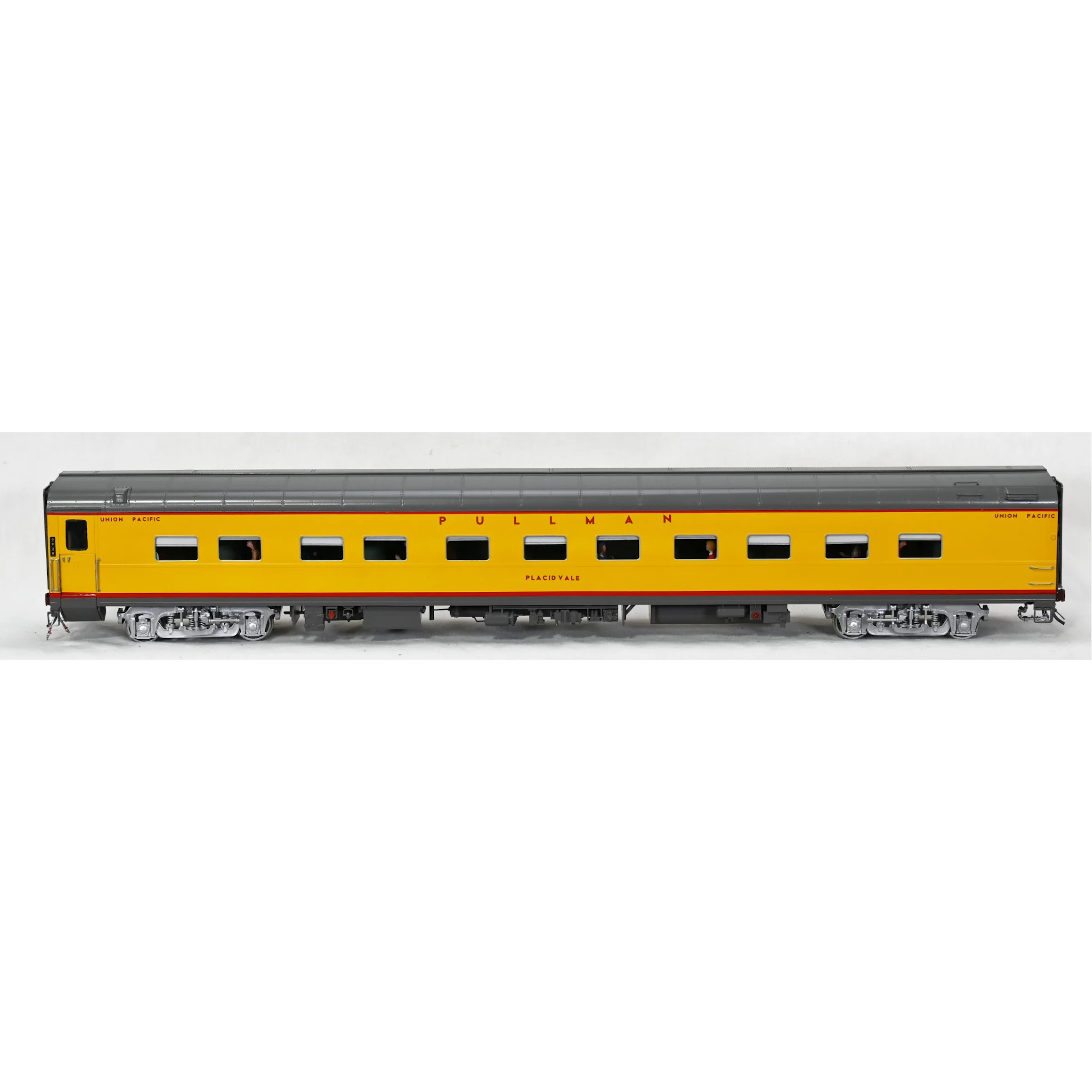 Wasatch O Scale Brass 2-Rail Union Pacific Placid Vale Sleeper Passenger F/P OB - Image 4