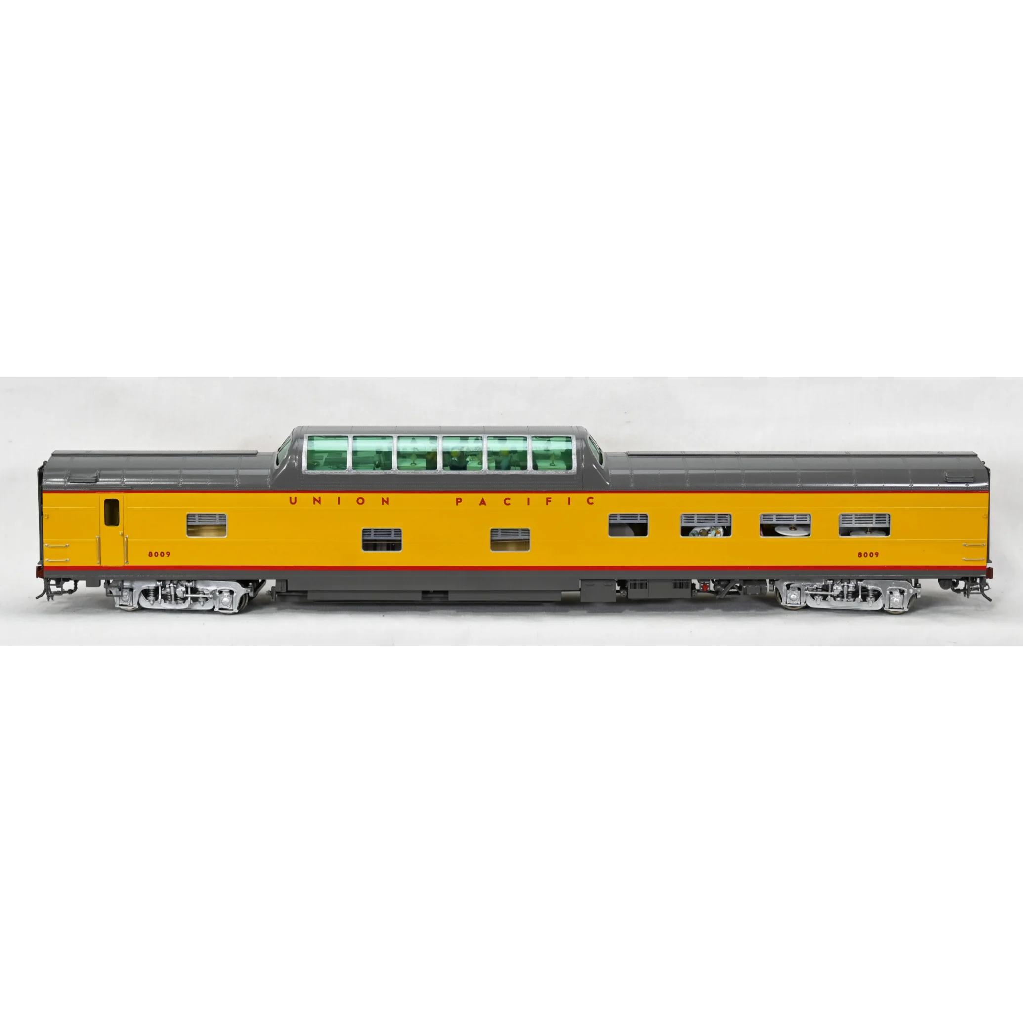 Wasatch O 2R Brass Union Pacific 8000 Dome Diner Passenger Car full interior F/P OB - Image 3