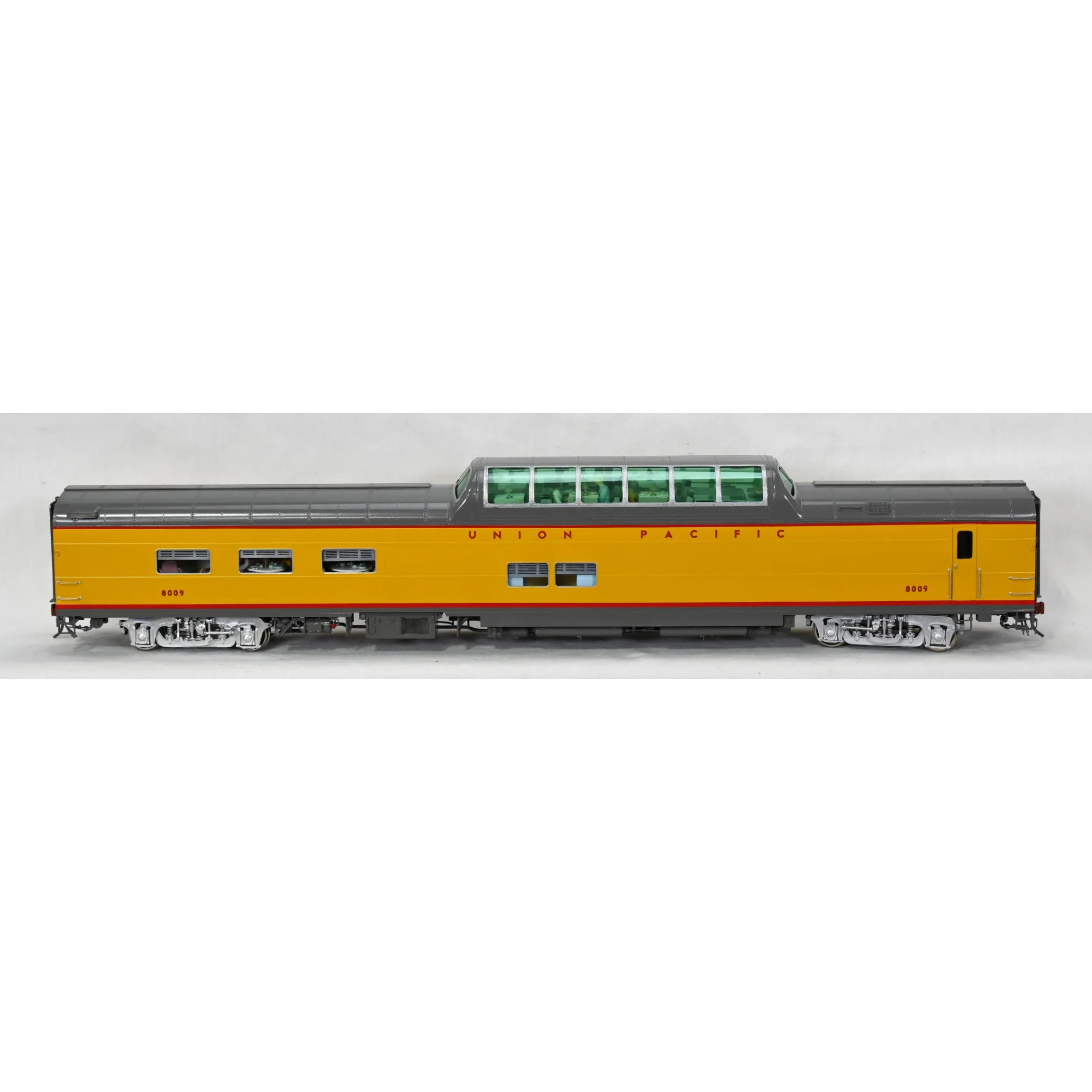 Wasatch O 2R Brass Union Pacific 8000 Dome Diner Passenger Car full interior F/P OB - Image 4