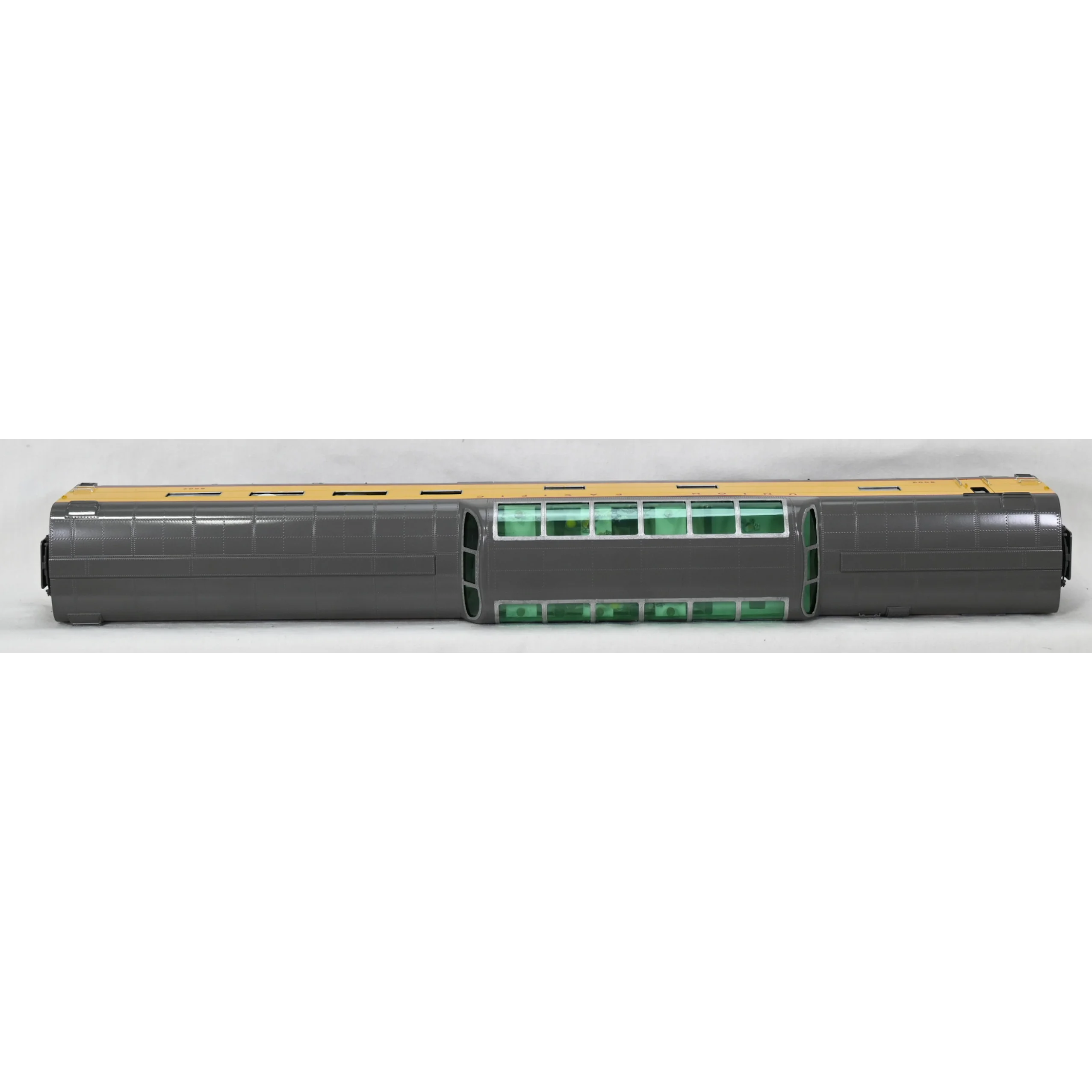 Wasatch O 2R Brass Union Pacific 8000 Dome Diner Passenger Car full interior F/P OB - Image 5