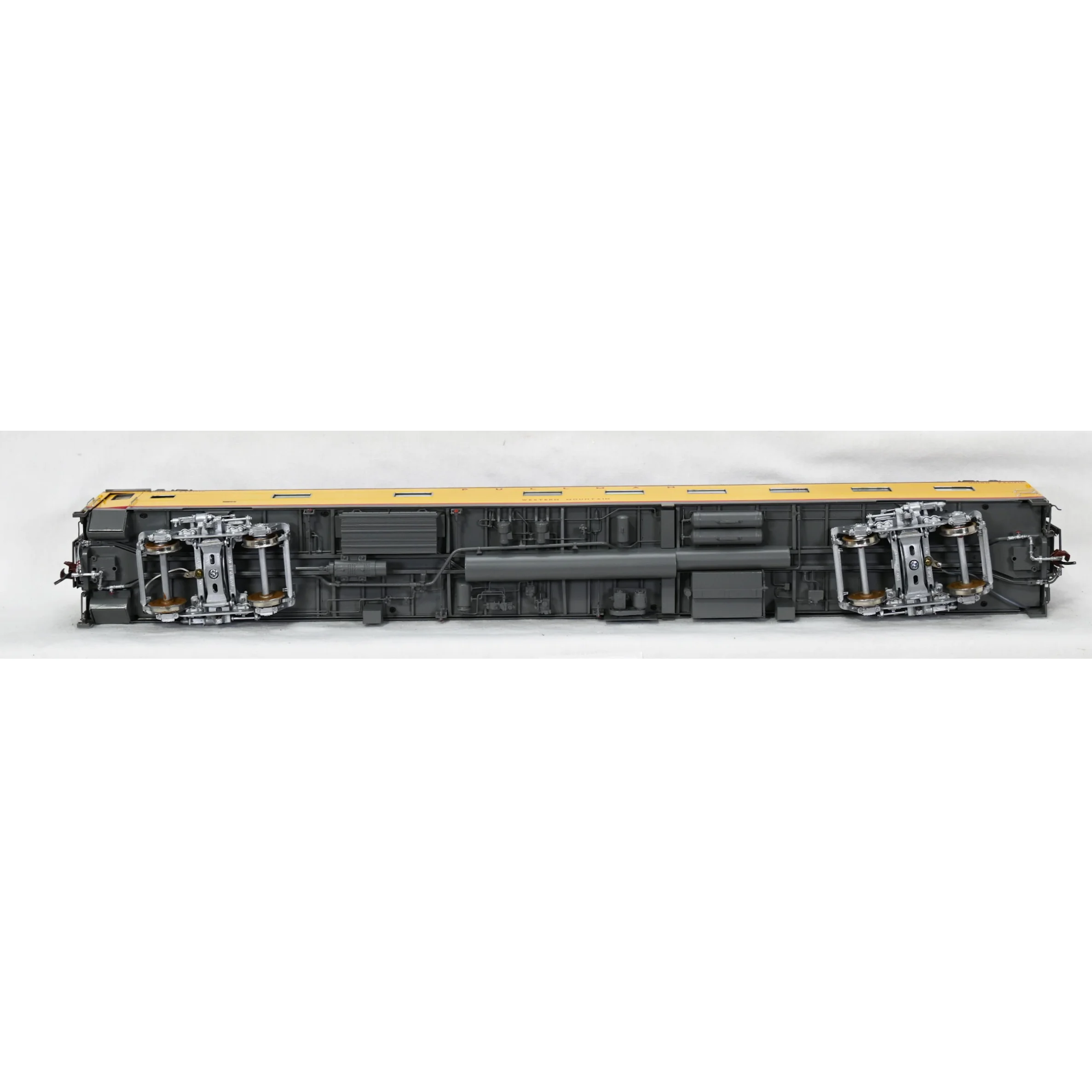 Wasatch O Brass 2-Rail Union Pacific Western Sleeper Passenger Car F/P OB w Interior - Image 6