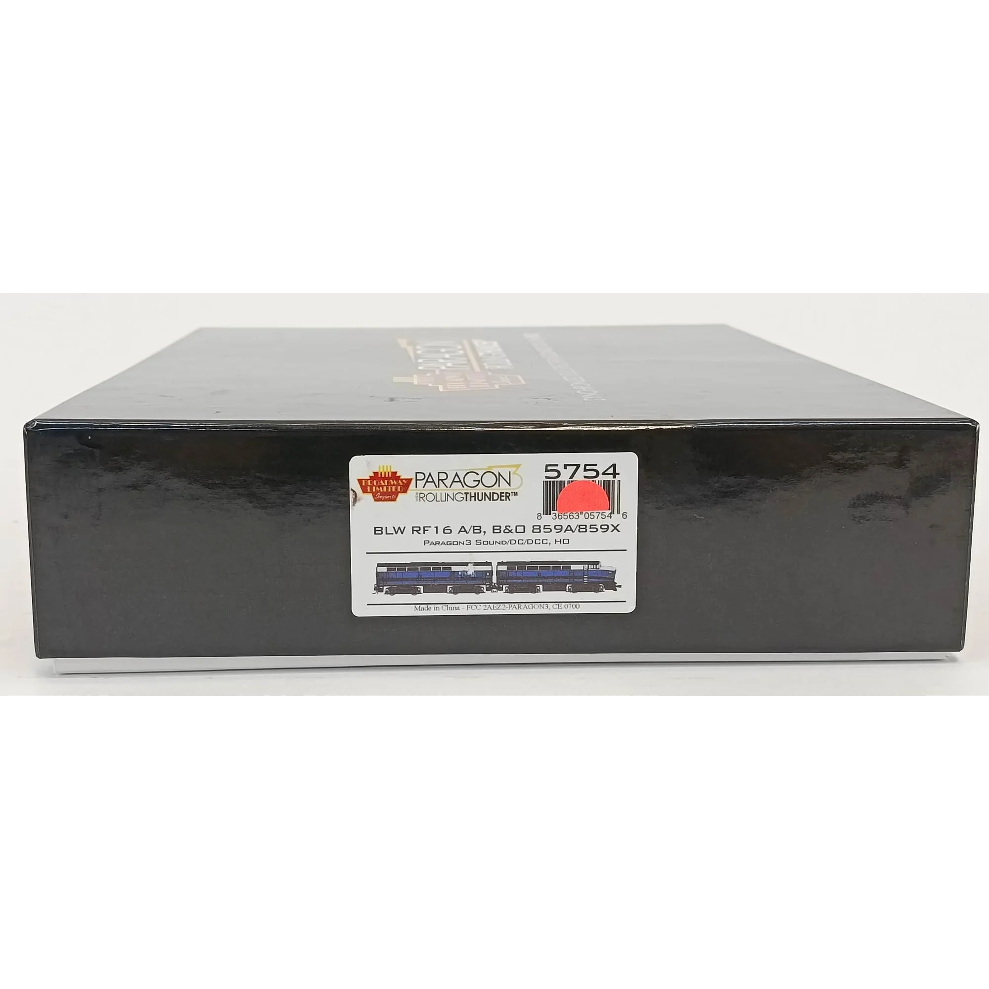 BROADWAY LIMITED 5754 HO RF16 Sharknose A/B Set B&O 859A/859X Paragon3