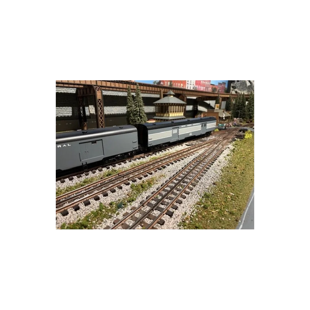 MUST-HAVE 2 NYC BAGGAGE CARS FOR CRACK NYC PASSENGER TRAINS 21" 2-PACK UNOPENED — photo 7