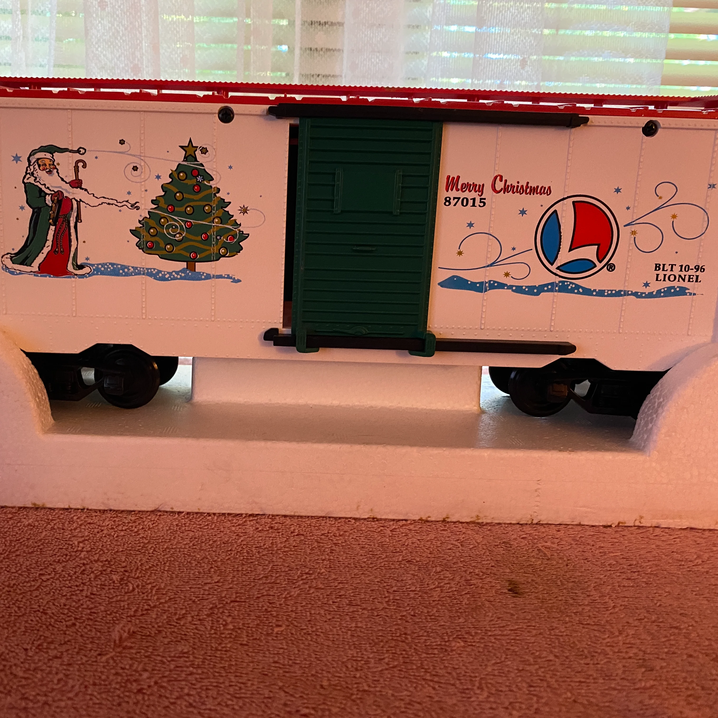 Lionel G Scale 1996 Merry Christmas Car — photo 5