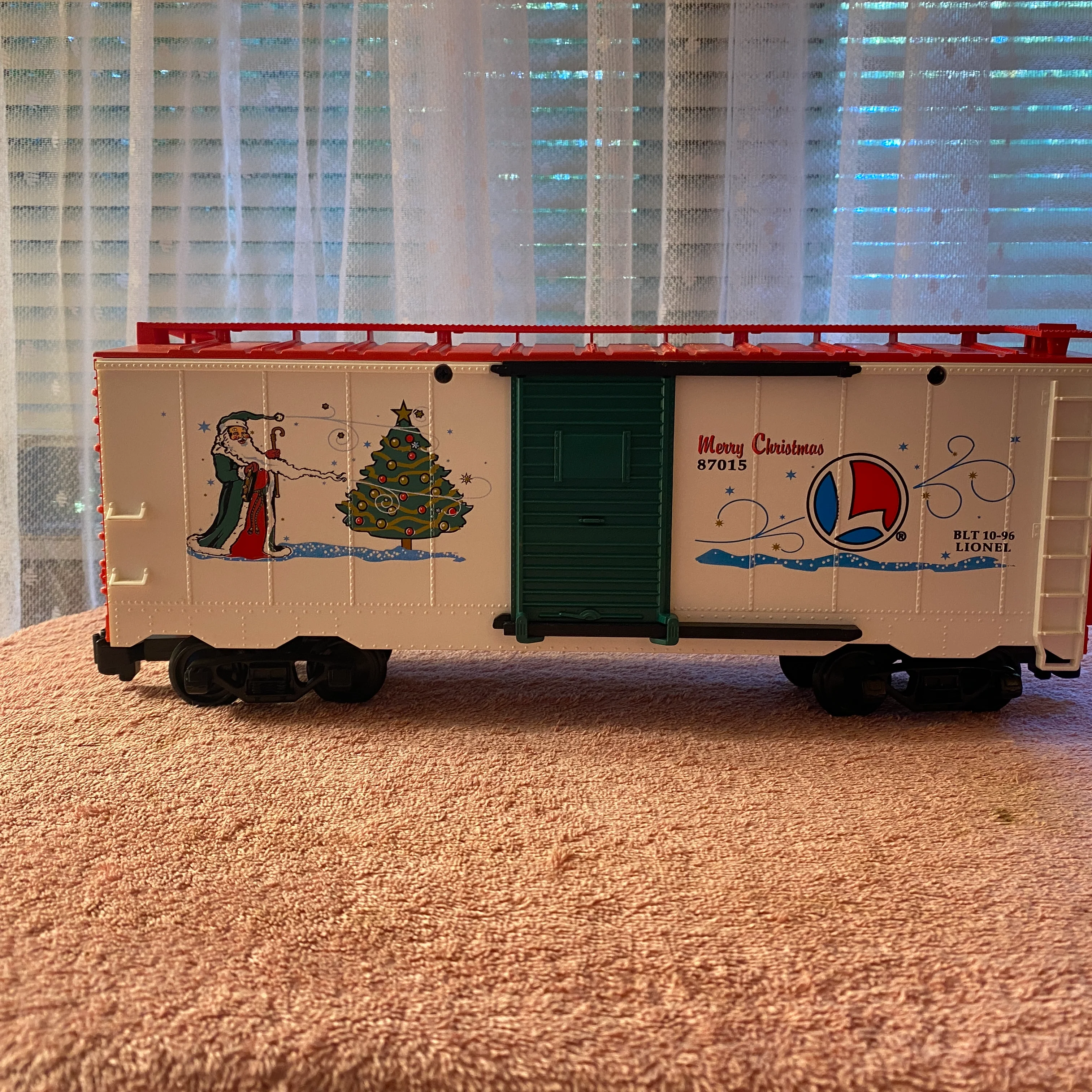 Lionel G Scale 1996 Merry Christmas Car