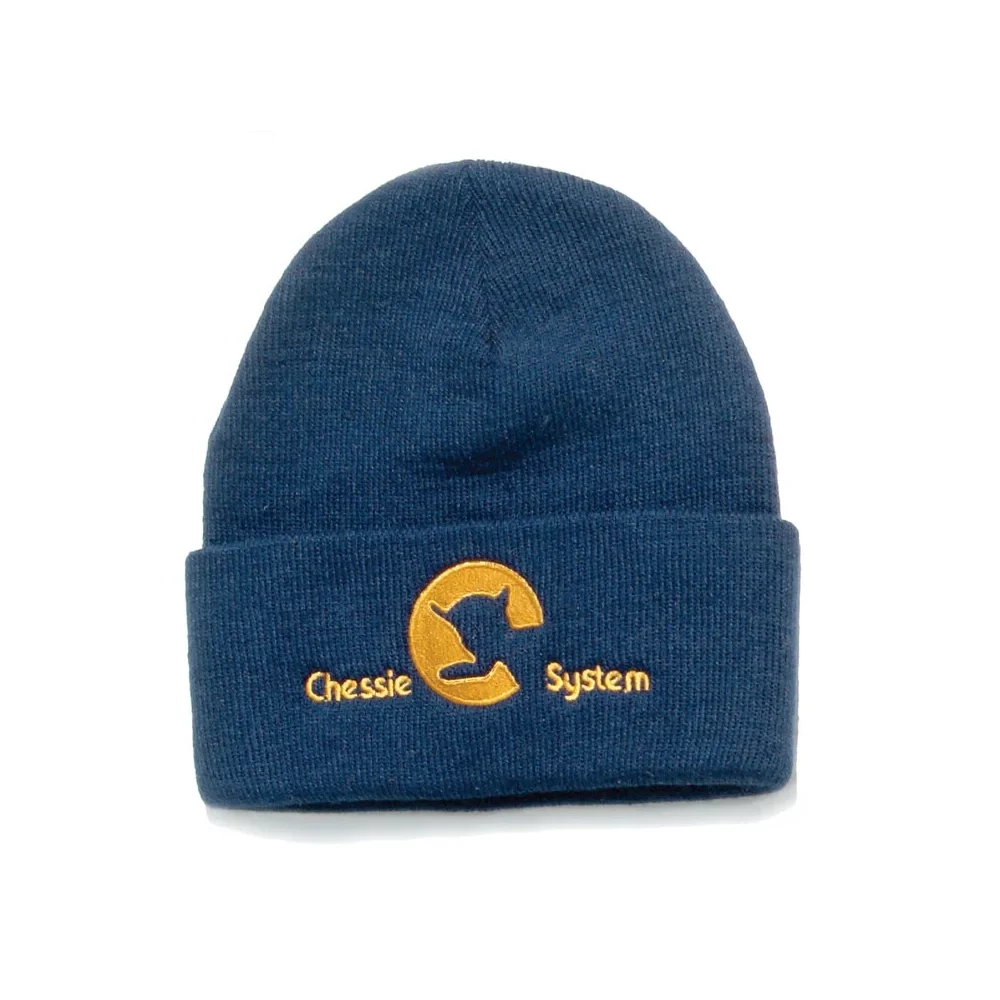 RAILROAD STOCKING CAP CHESSIE Logo Embroidered