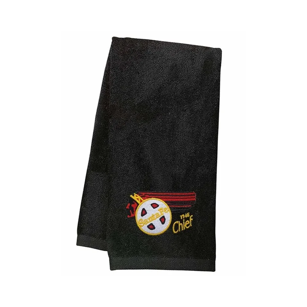SANTA FE CHIEF RAILROAD Logo Embroidered Hand Towel