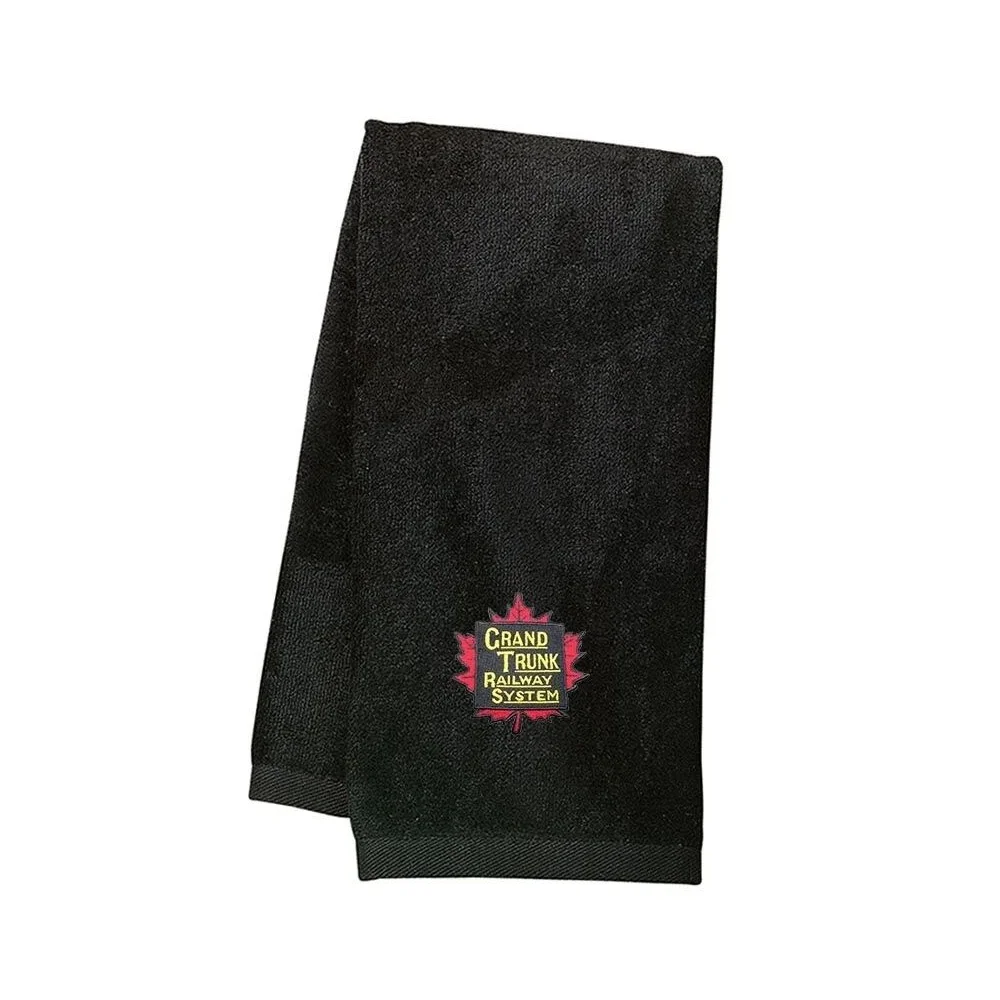 GRAND TRUNK RAILROAD Logo Embroidered Hand Towel