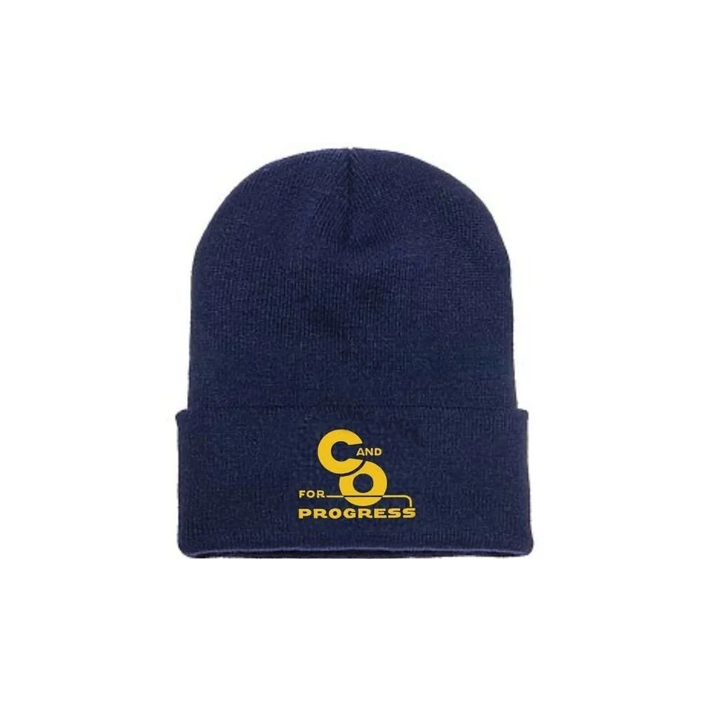 RAILROAD STOCKING CAP C & O Logo Embroidered