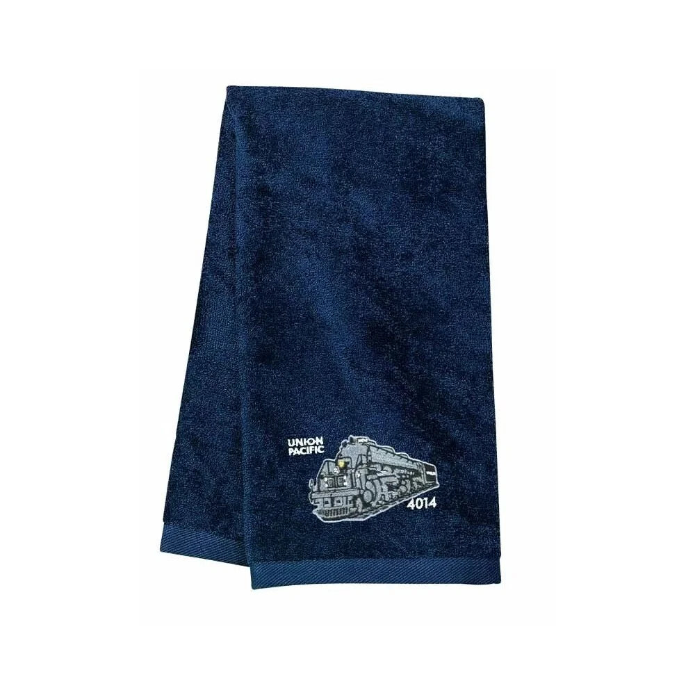 UNION PACIFIC RAILROAD BIG BOY 4014 Logo # 1326 Embroidered Hand Towel