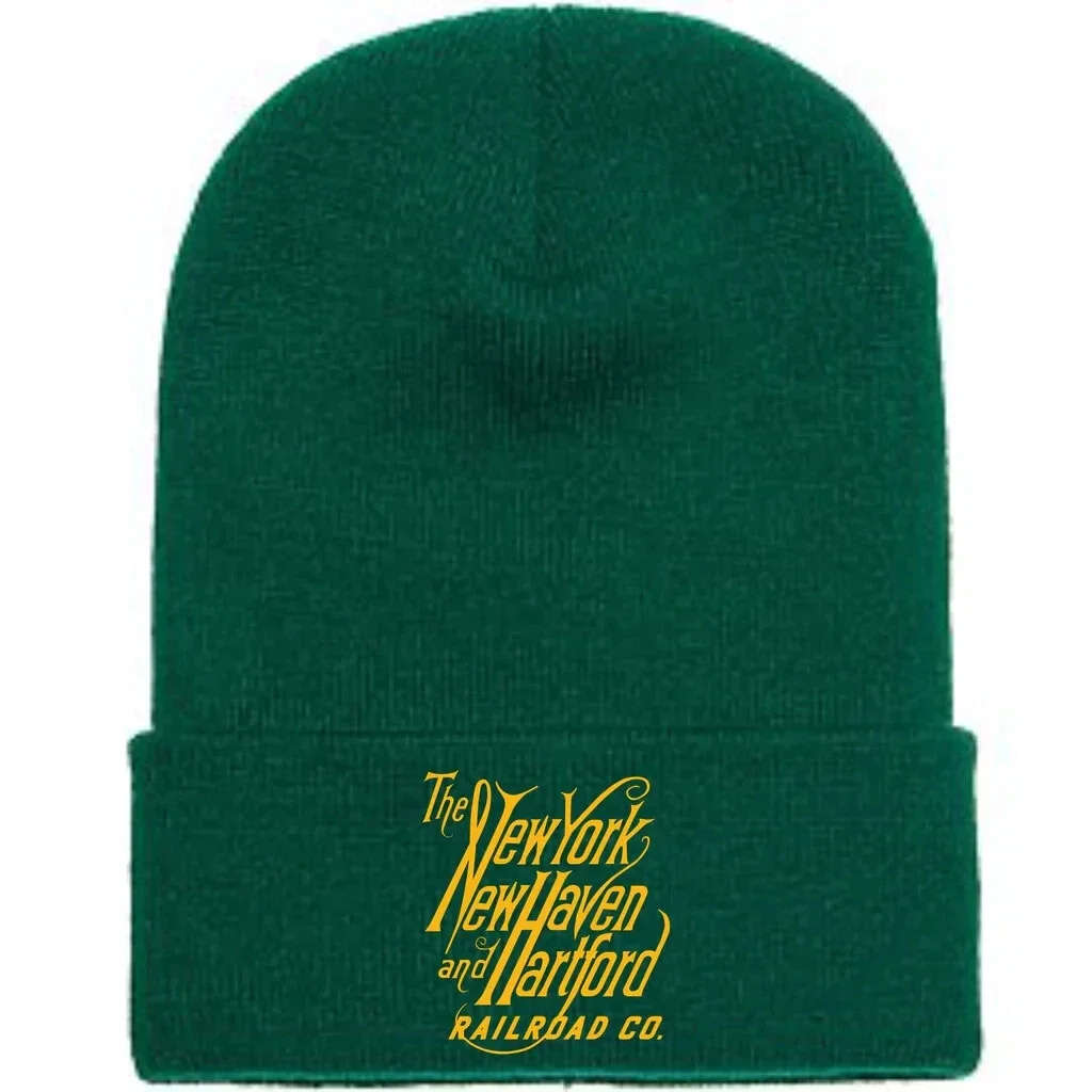 RAILROAD STOCKING CAP "HN" Logo Embroidered