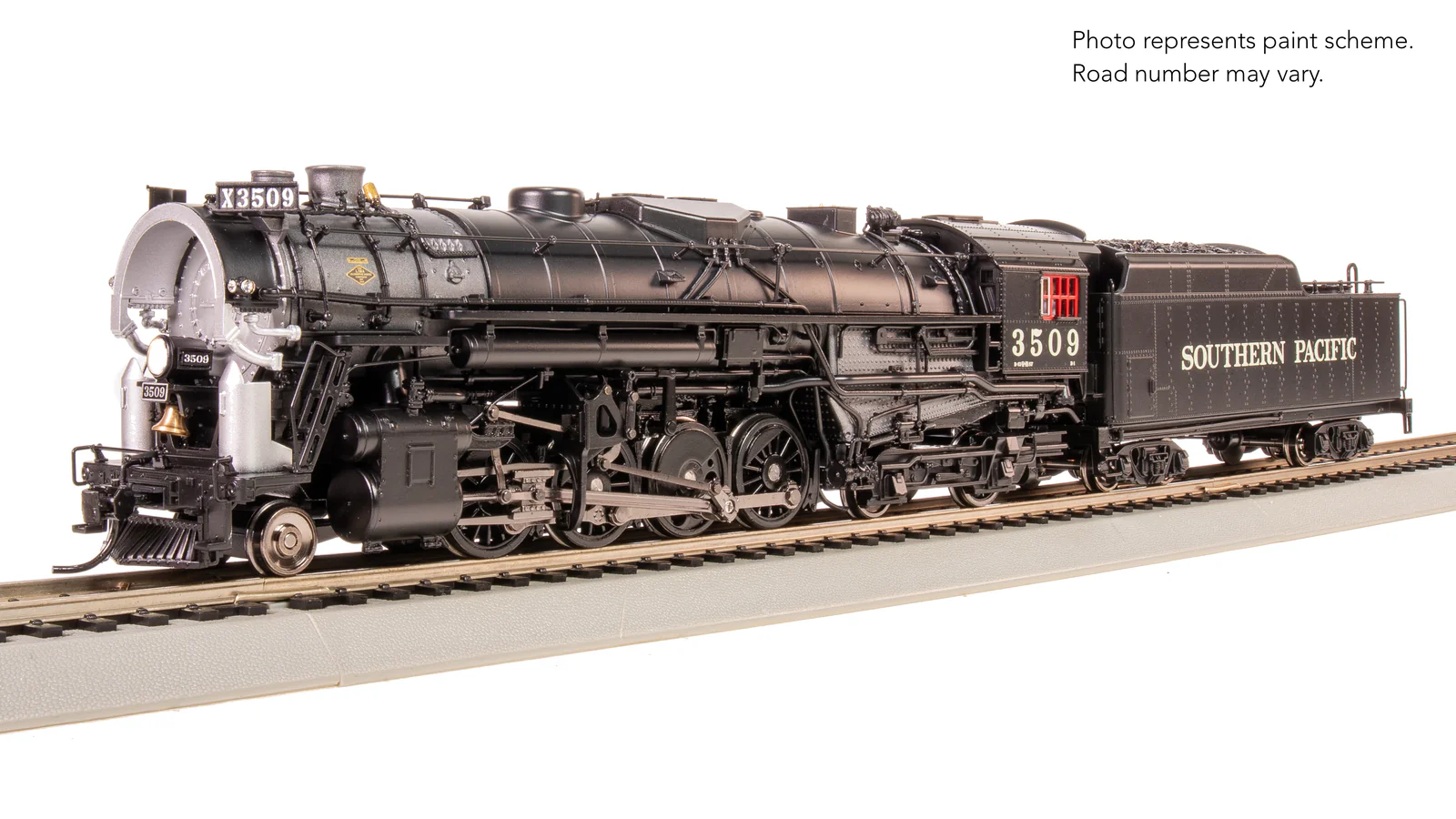 HO scale Broadway Limited Southern Pacific T1A 2-8-4 #3509 DCC SOUND NEW!! — photo 4