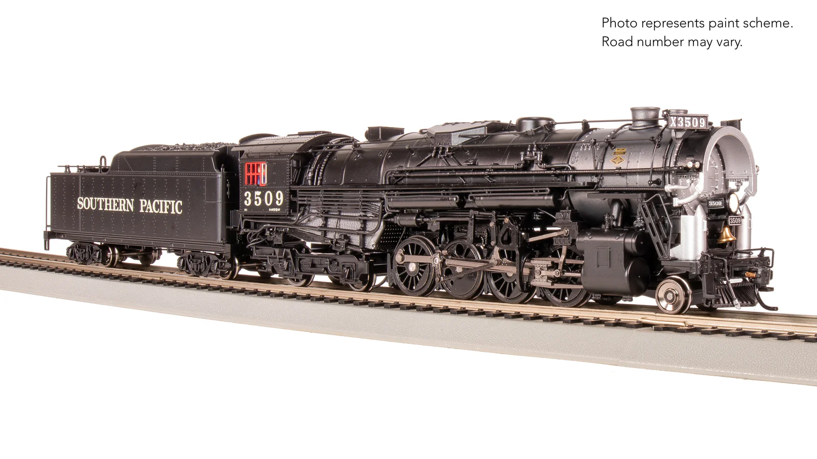 HO scale Broadway Limited Southern Pacific T1A 2-8-4 #3509 DCC SOUND NEW!!