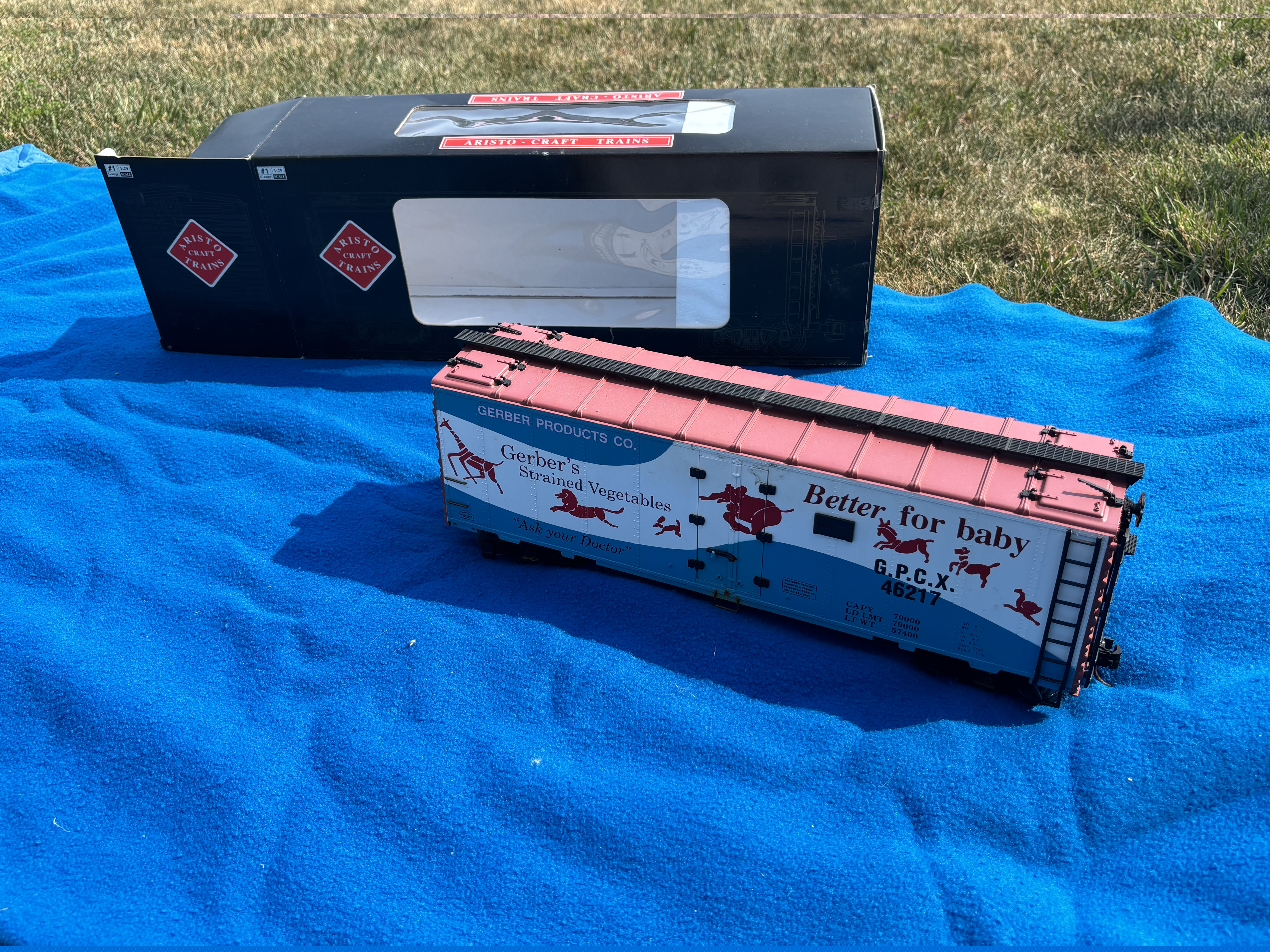 5 "G" scale boxcar trains in boxes — photo 6