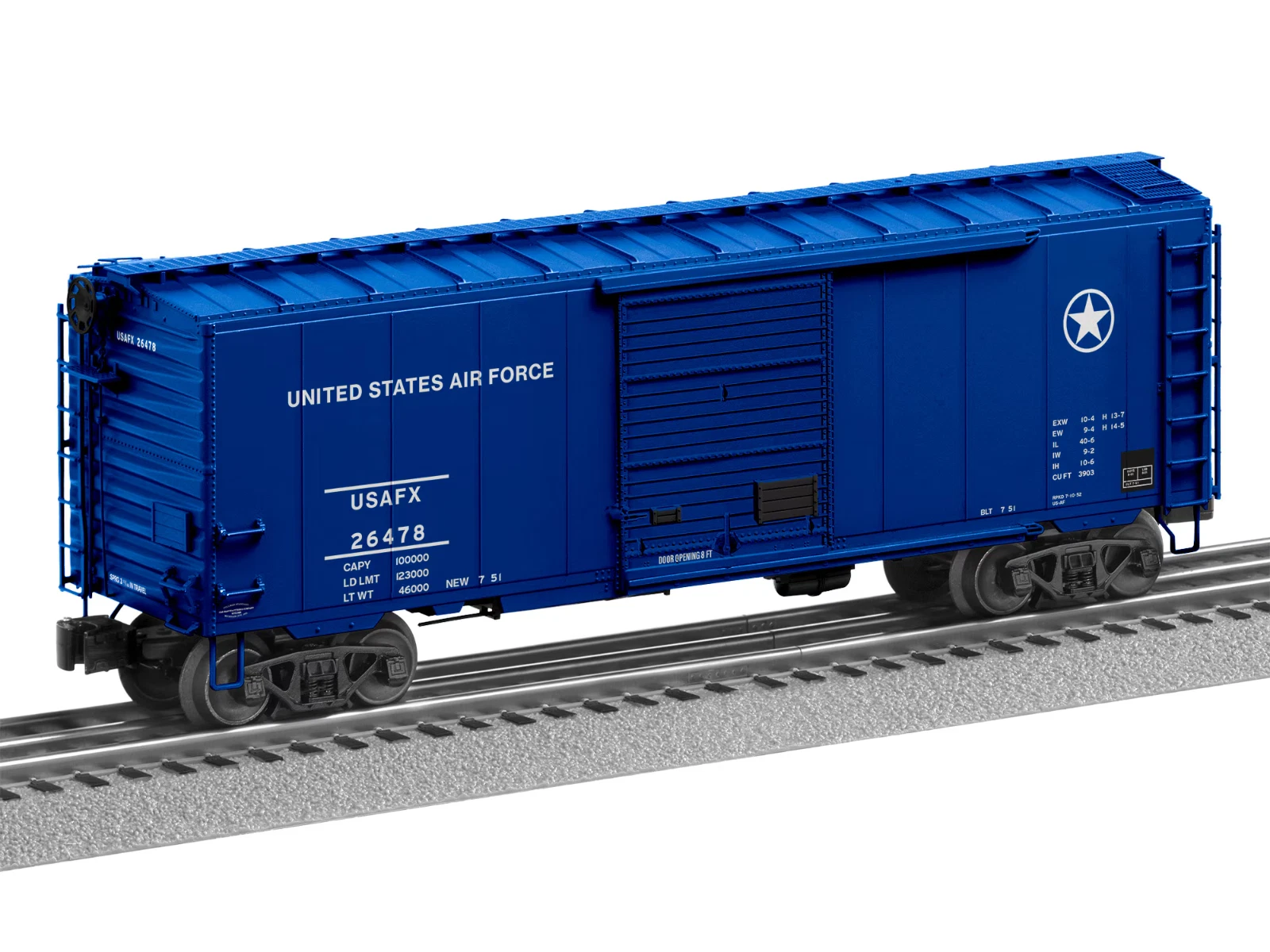 Lionel 2426130 US Airforce Patriotsounds boxcar NIB