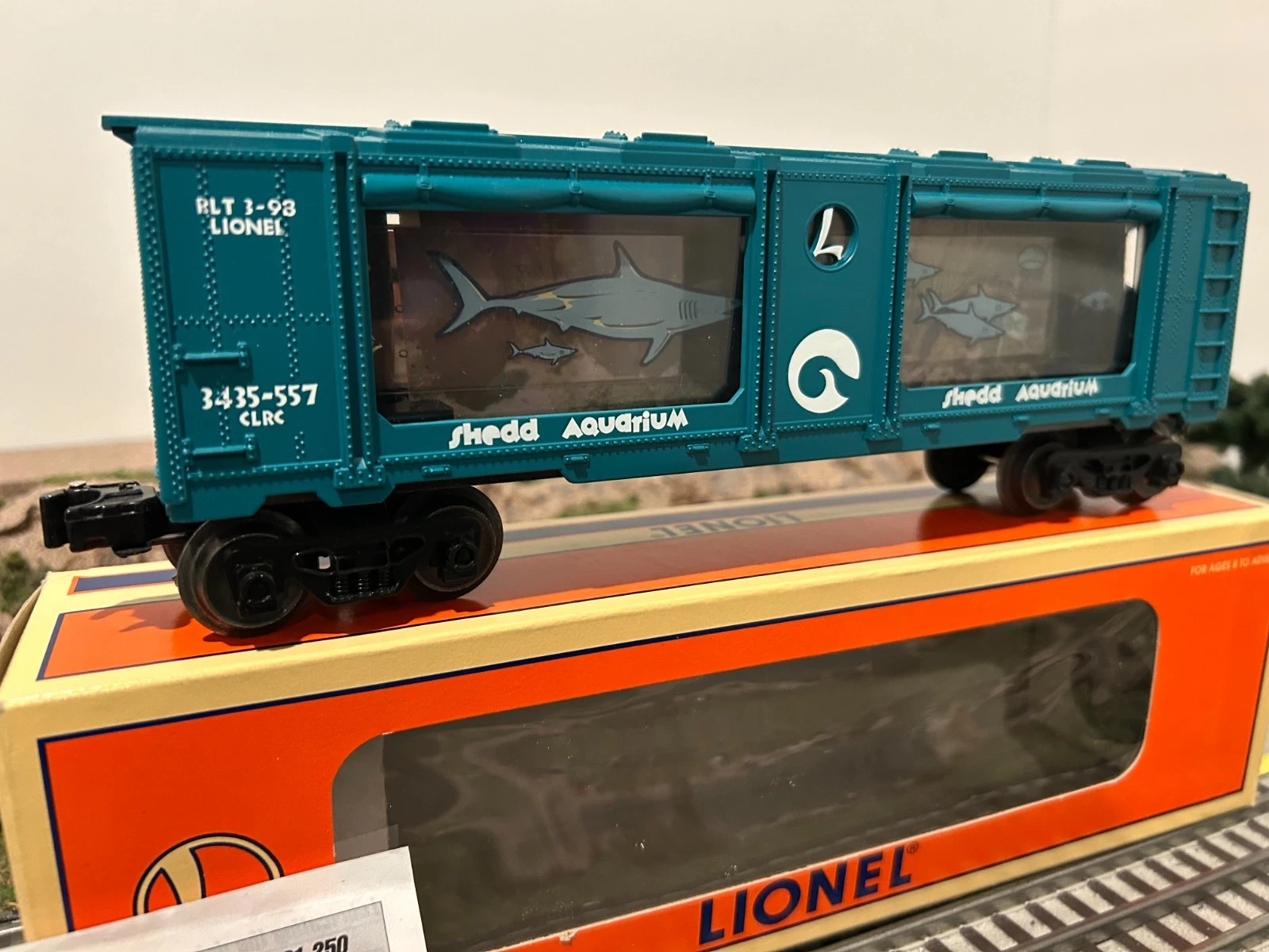 Lionel 6-52120 Chicagoland Lionel Railroad Club Shedd Aquarium Car LN/Box