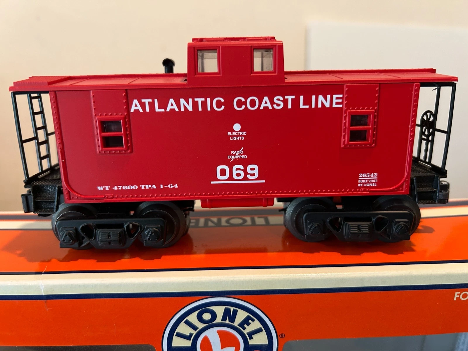Lionel 6-26542 Atlantic Coast Line Caboose NIB — photo 2
