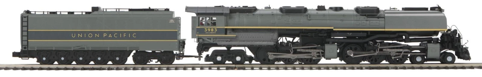 MTH 20-3684-1 Union Pacific Gray and Yellow Stripe Challenger LN/Box — photo 2
