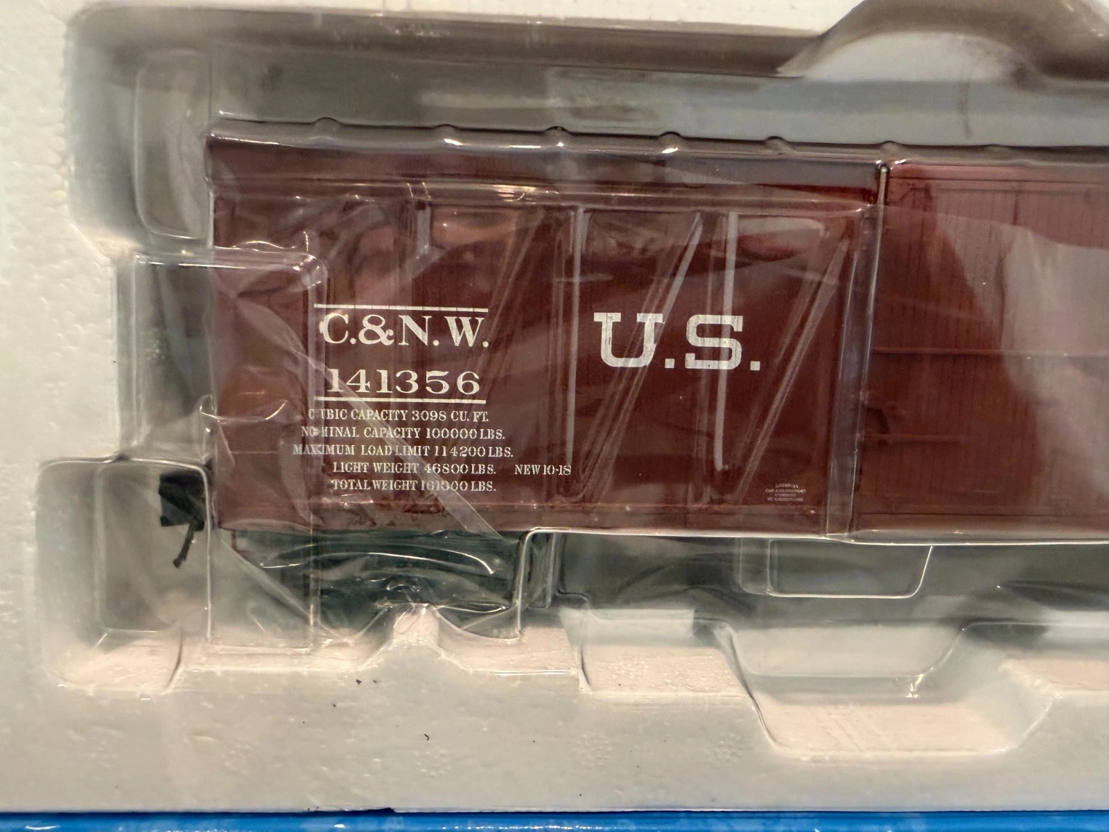 Atlas 8301-3 Chicago Northwestern Double Sheathed Boxcar NIB — photo 3