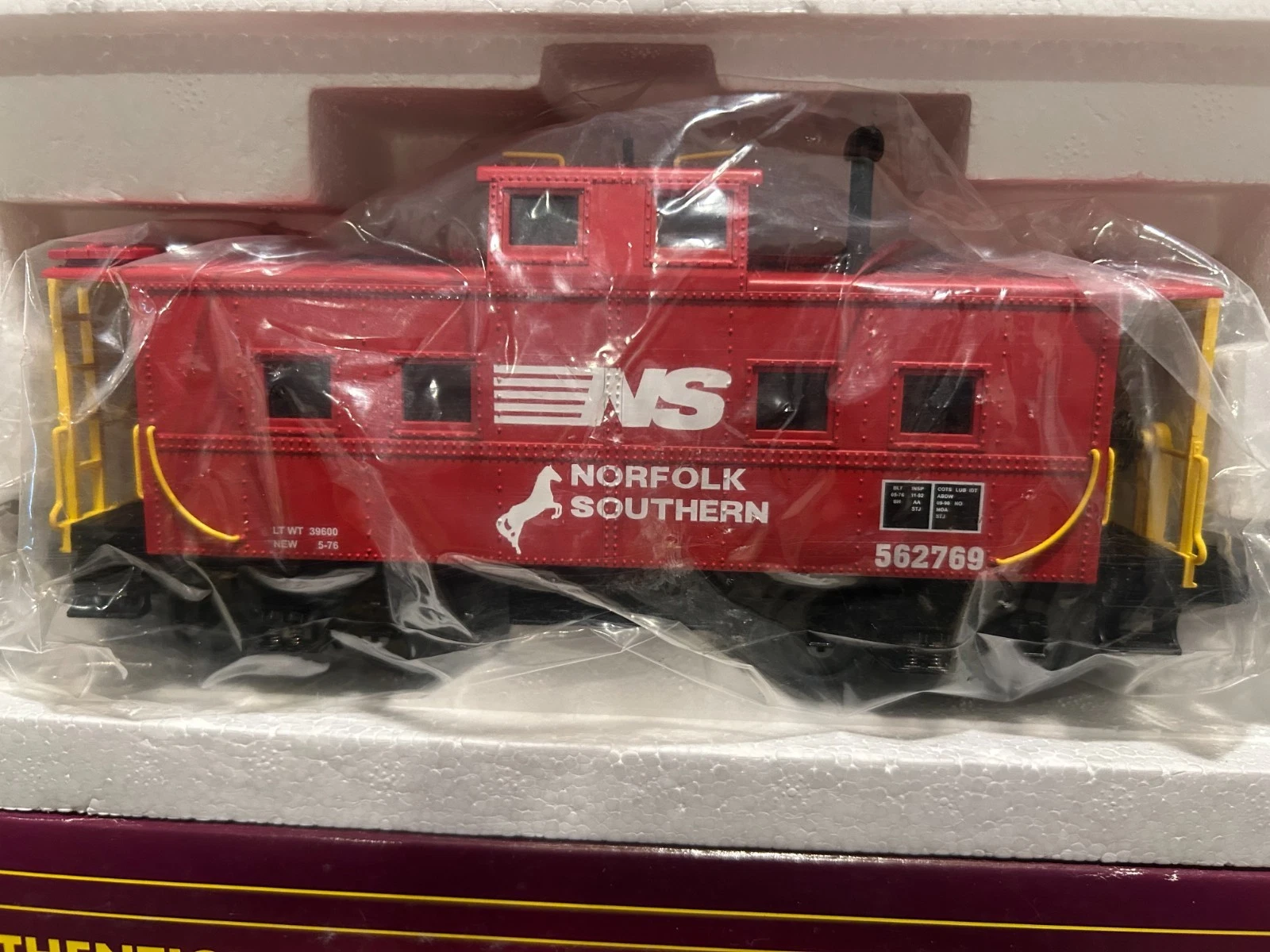MTH 20-91033 Norfolk Southern Steel Caboose NIB — photo 2