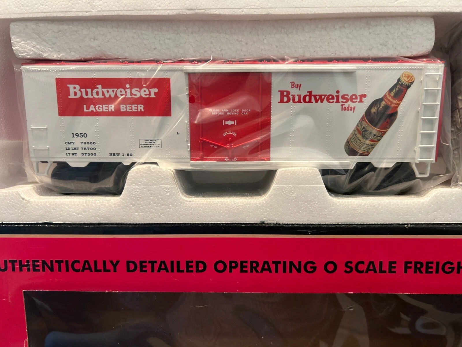 MTH 20-94125 Anheuser Bush Budweiser Operating Reefer Car — photo 2
