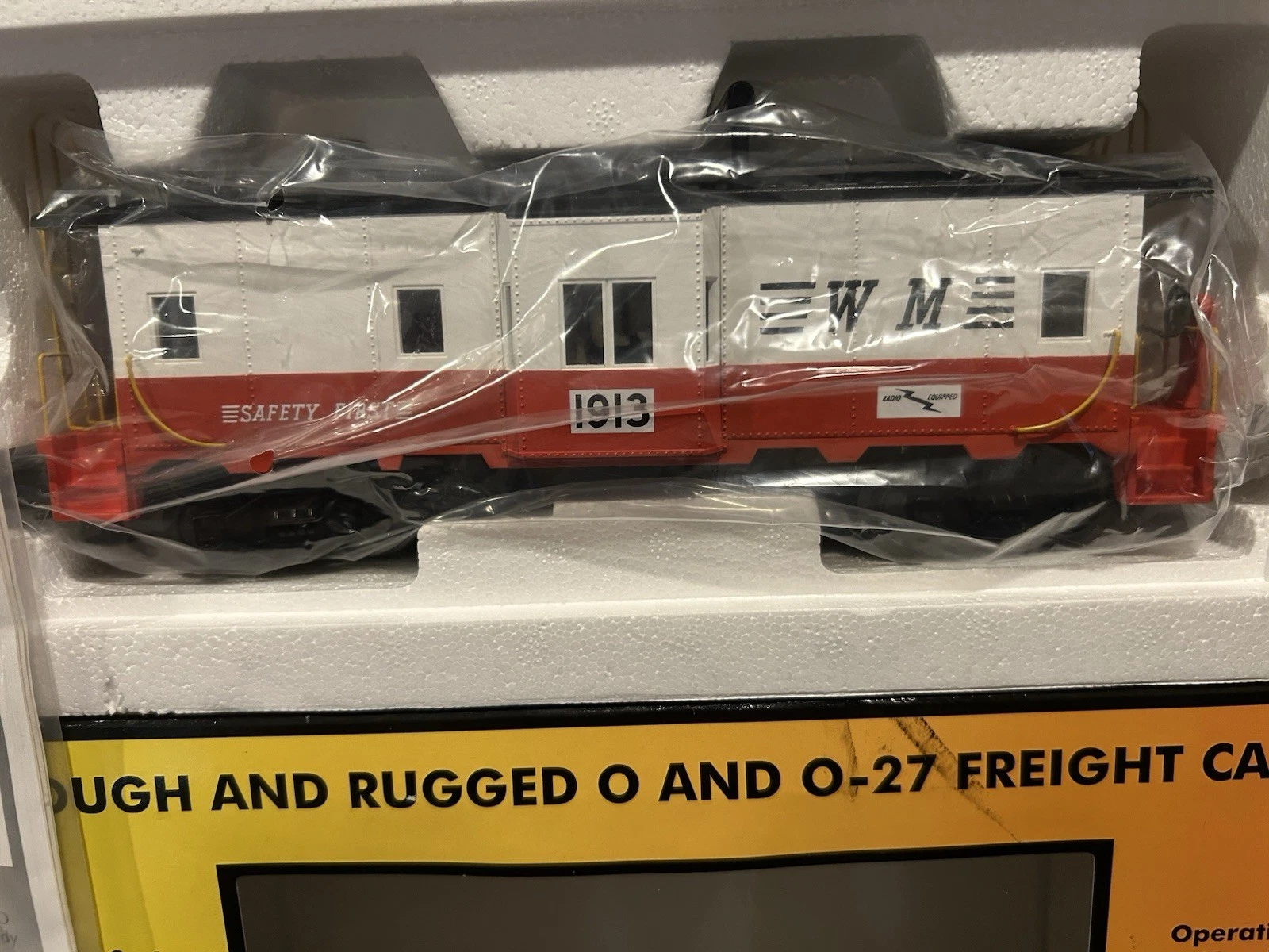 MTH 30-7758 Western Maryland Bay Window Caboose NIB — photo 2