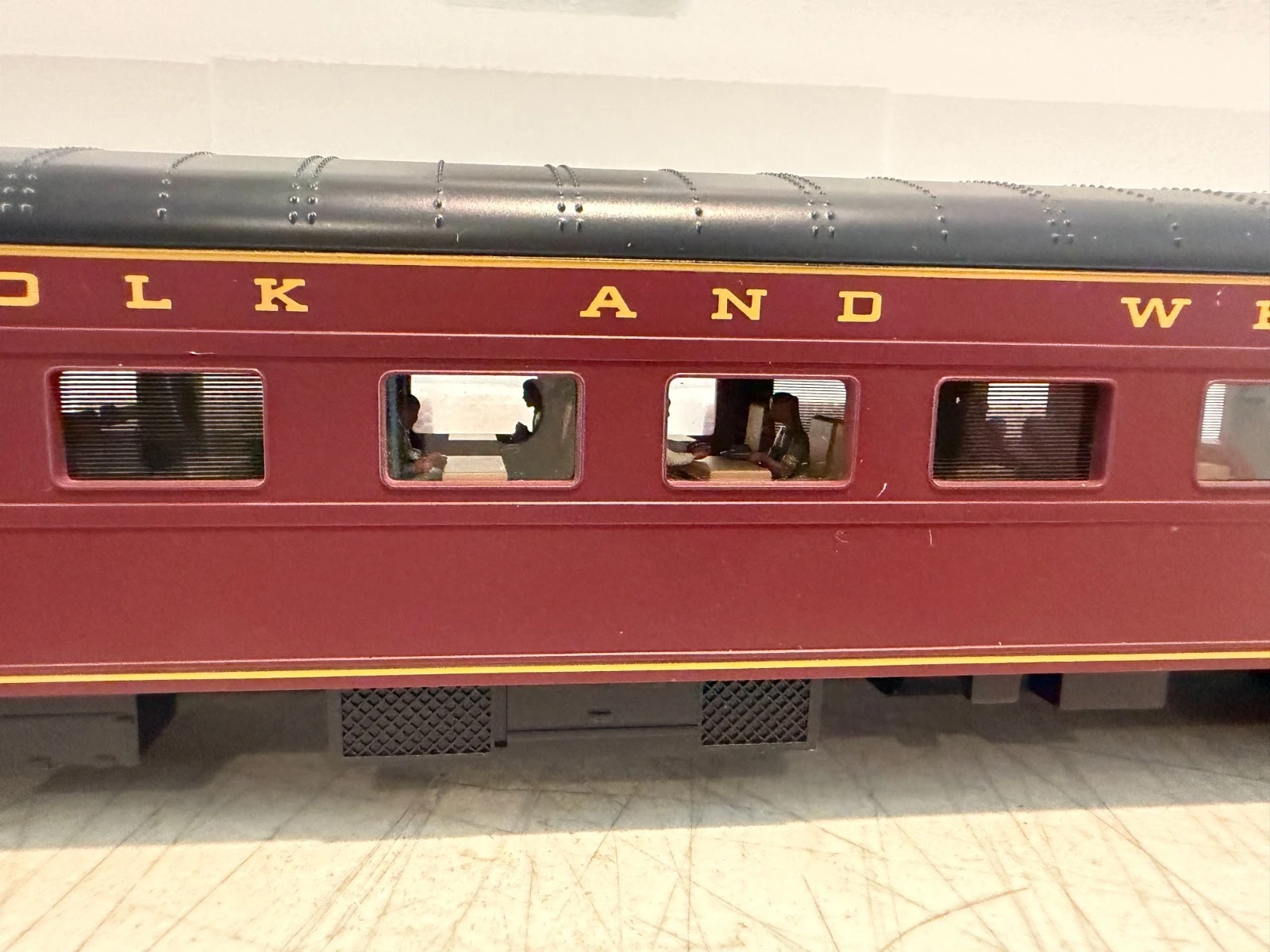 MTH 20-66145 Norfolk and Western Sleeper/Diner Streamliner 2 Pack NIB